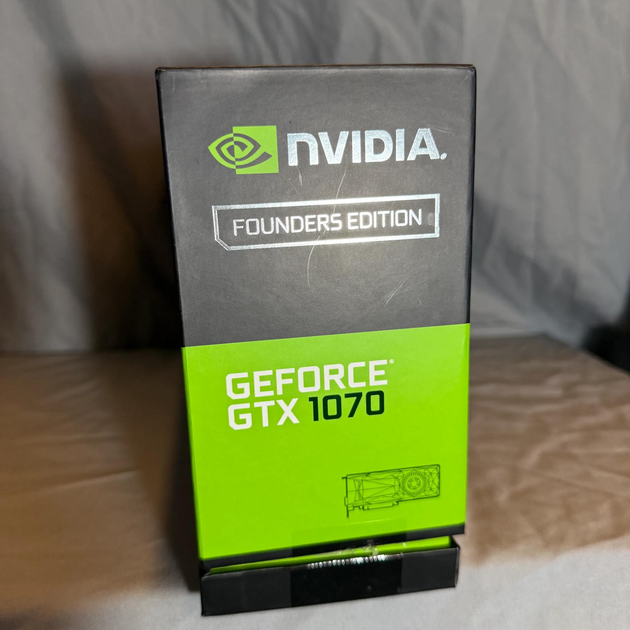 NVIDIA GeForce GTX 1070, 8GB, used, good condition, Founders Edition