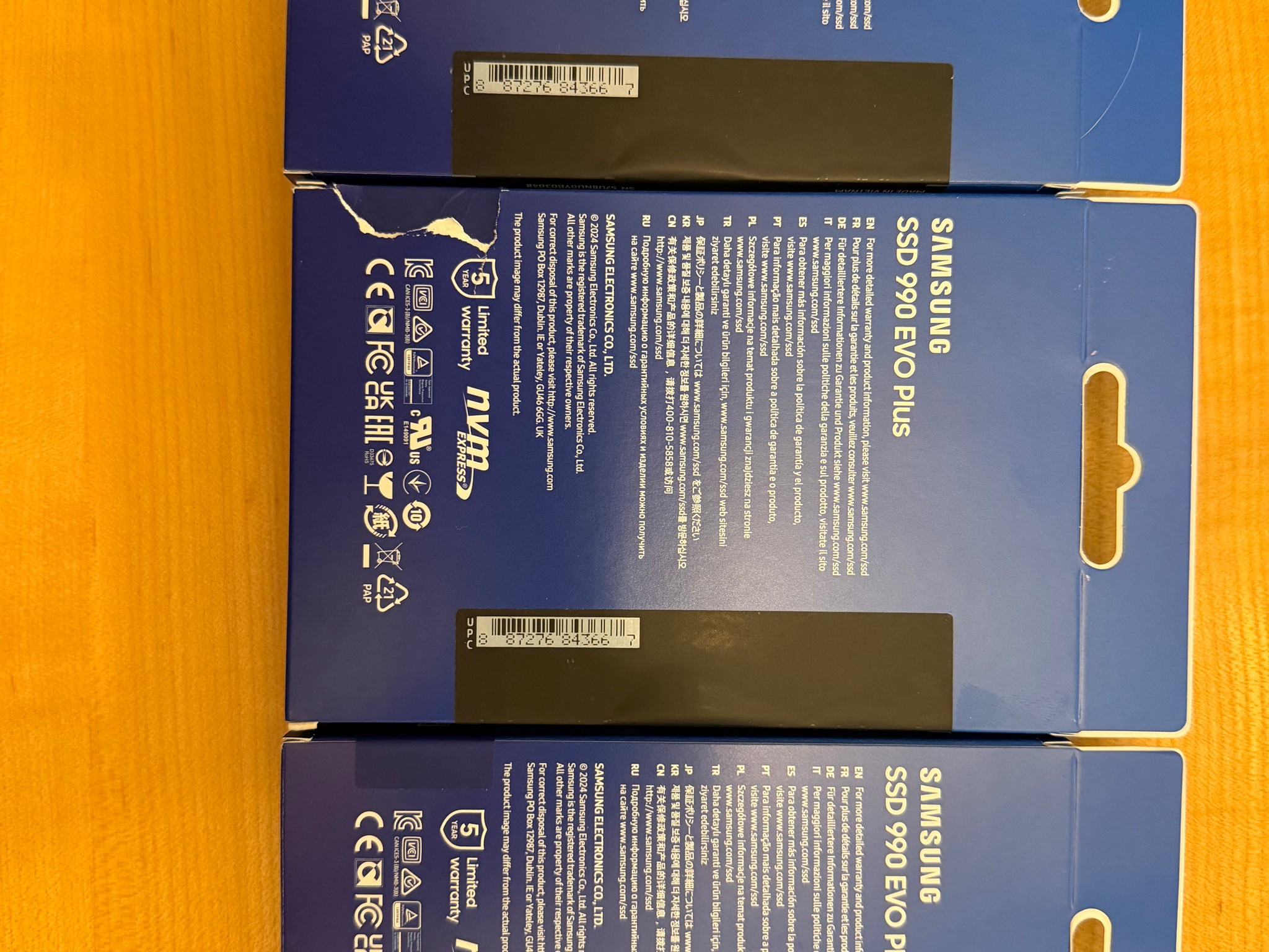 4tb Samsung 990 Evo Plus Brand New, Open Box