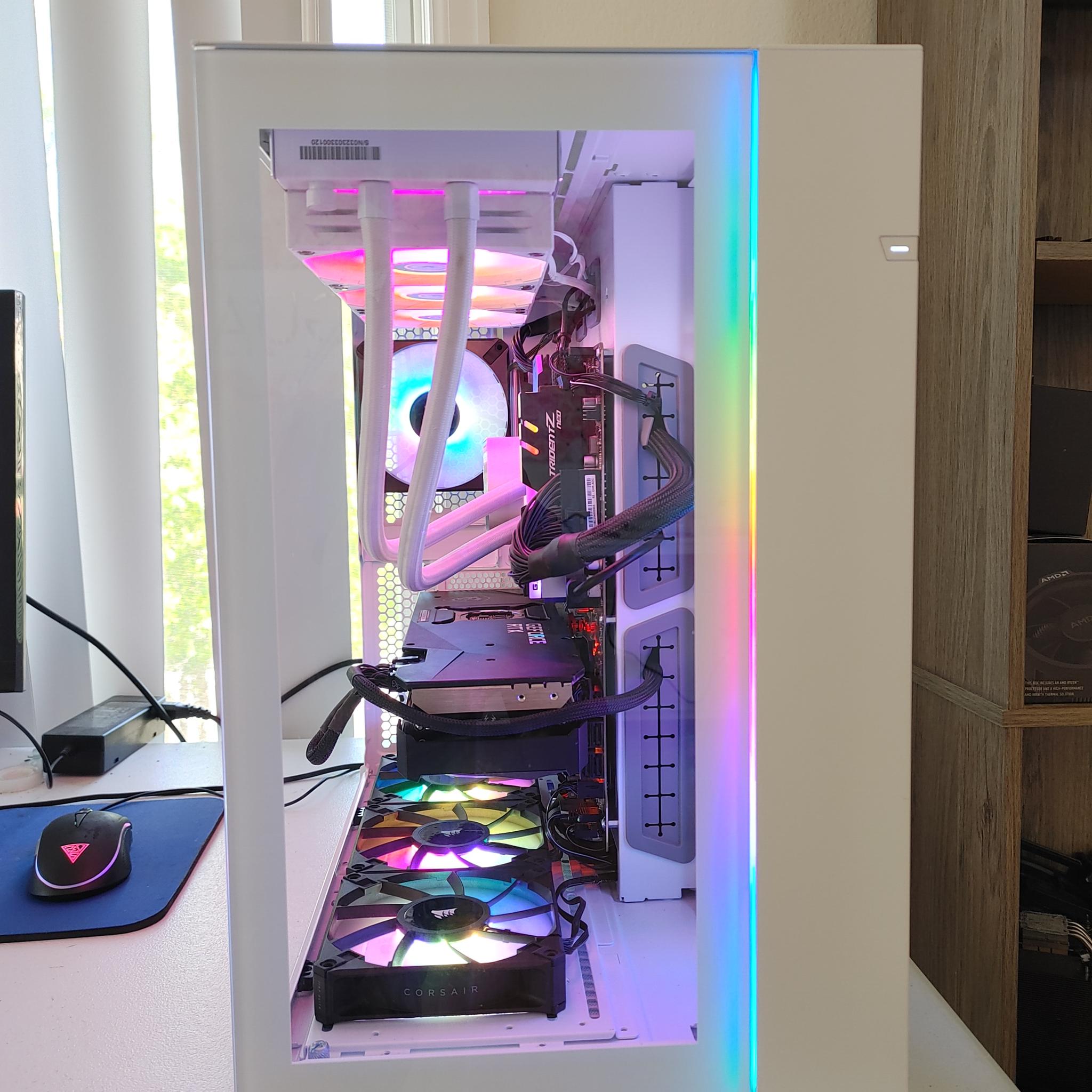 High End Gaming PC Ryzen 7 5800x RTX 3080 32GB RAM 1TB SSD