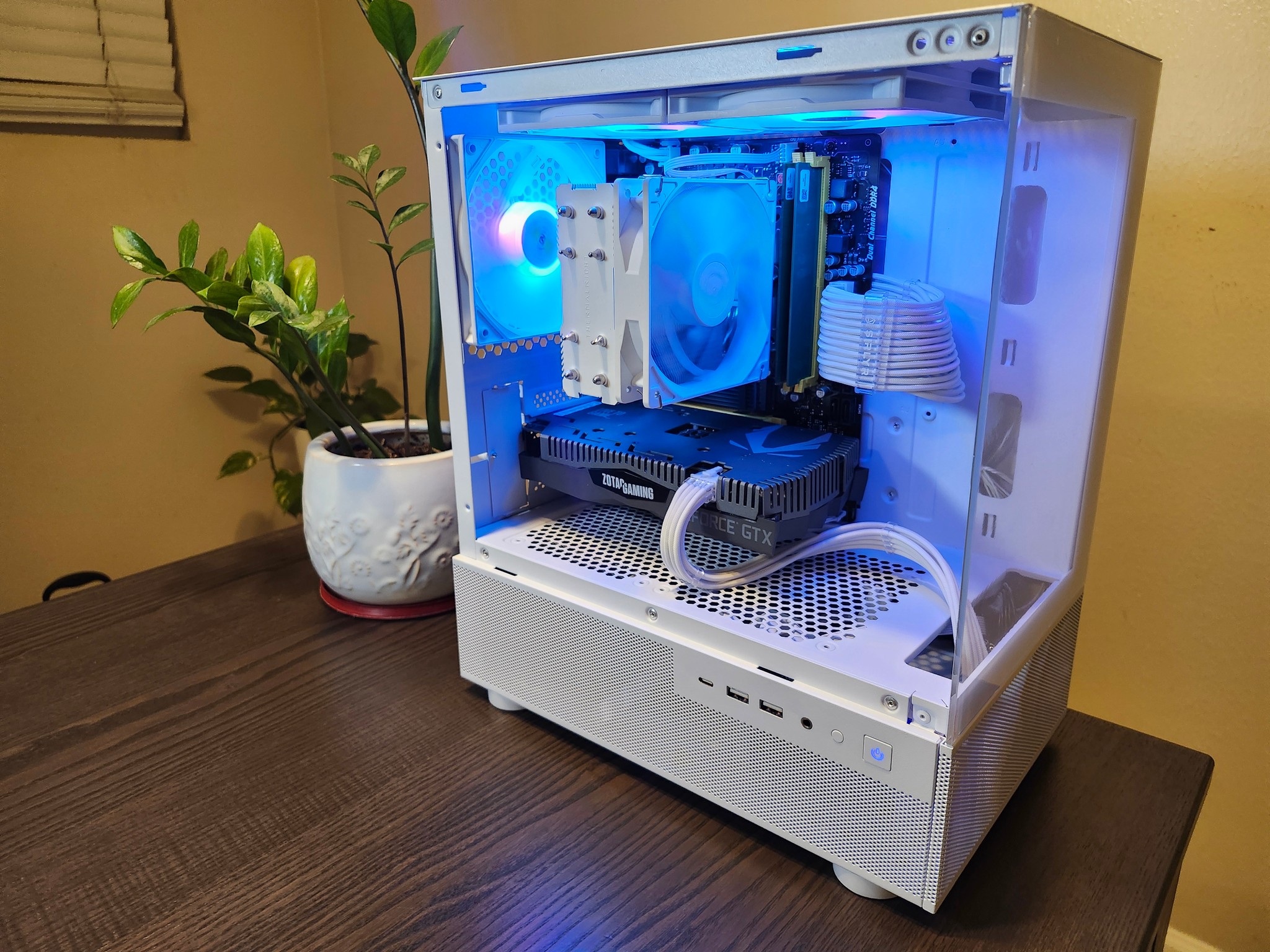 All White Gaming PC | Ryzen 5 3600 | GTX 1660 Ti | 16GB RAM | 512GB NVMe