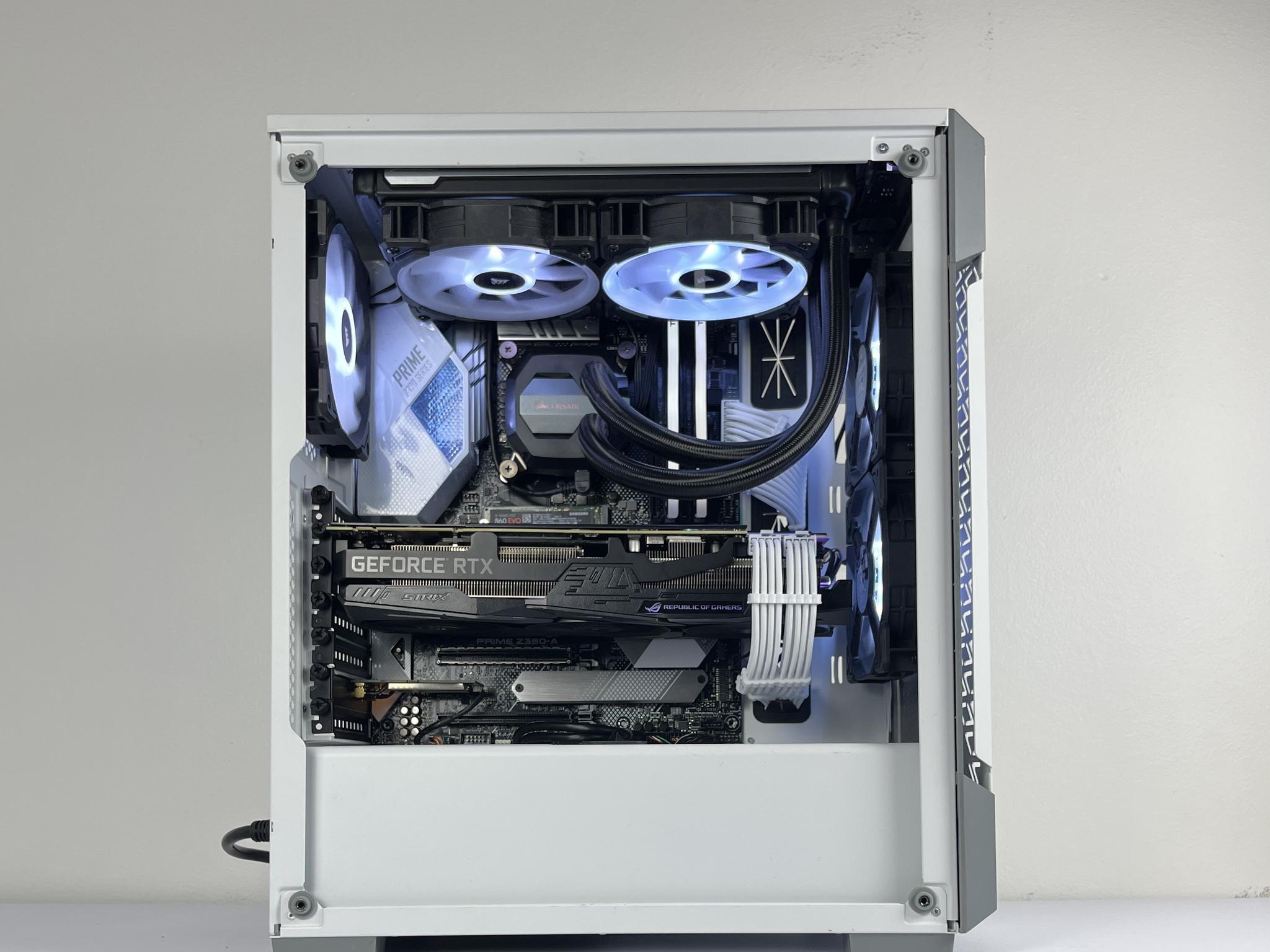 ❄️GLACIER❄️ | 1440p Gaming PC | Intel i7 9700k | Asus RTX 2080 | 32GB DDR4 3600MHz