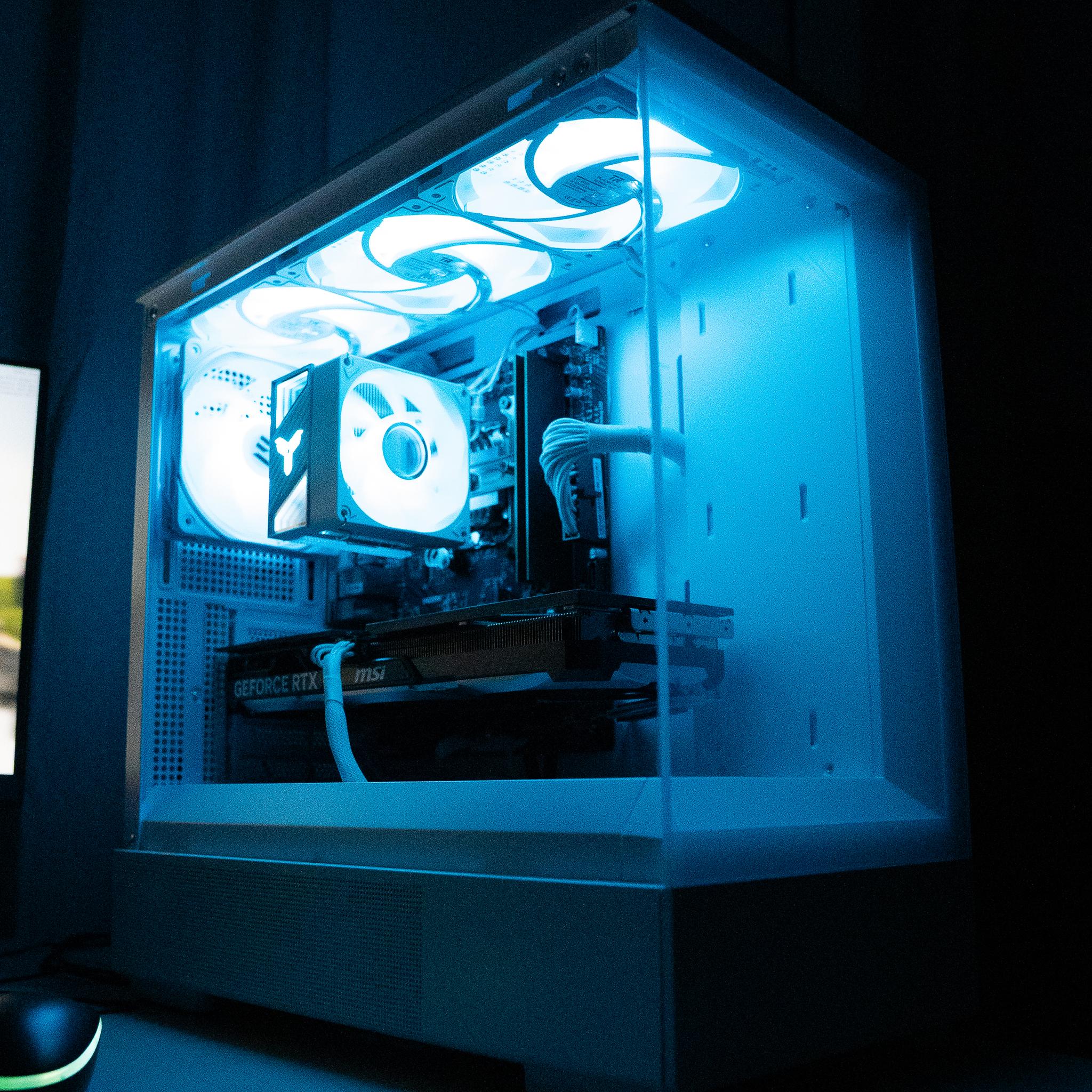 🌨🌨 | MSI RTX 4060Ti | RYZEN 5 7500F | 32GB DDR5 RAM | 1TB | Arctic Snow