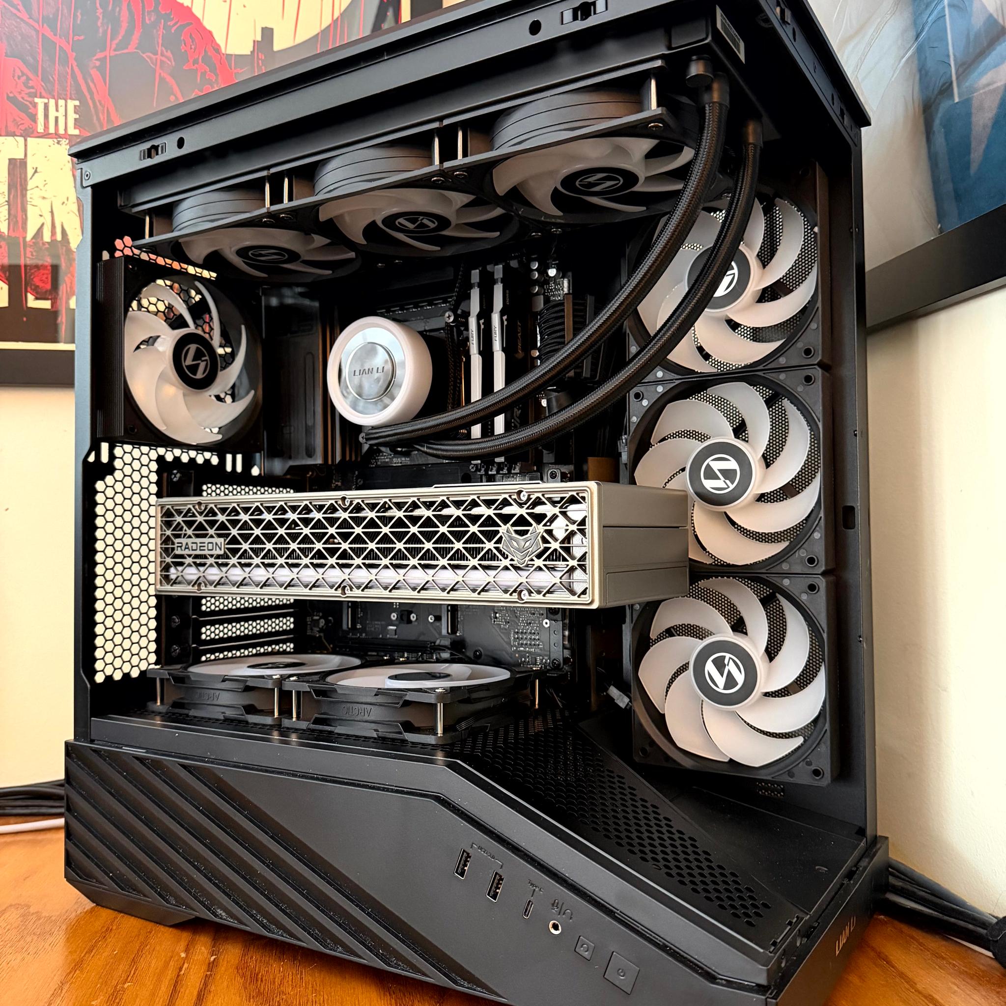 Dark Singularity II - RX 9070 XT | Ryzen 7 9800x3d | 32G @6000 MT/sec | 2TB NVME | 1000 W Platinum