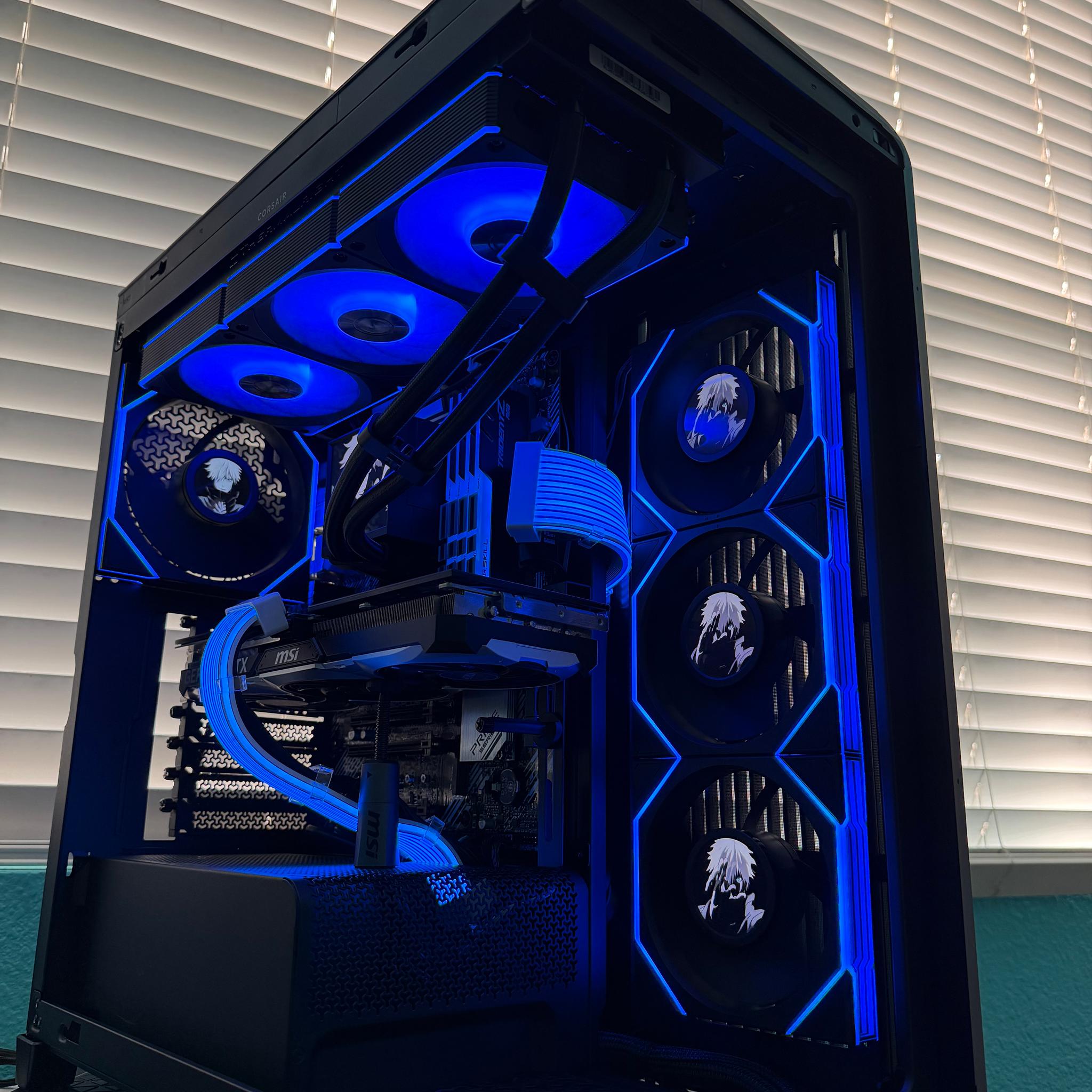 🎮 CUSTOM SHOWCASE GAMING PC | RTX 4070 + RYZEN 5 5600X3D