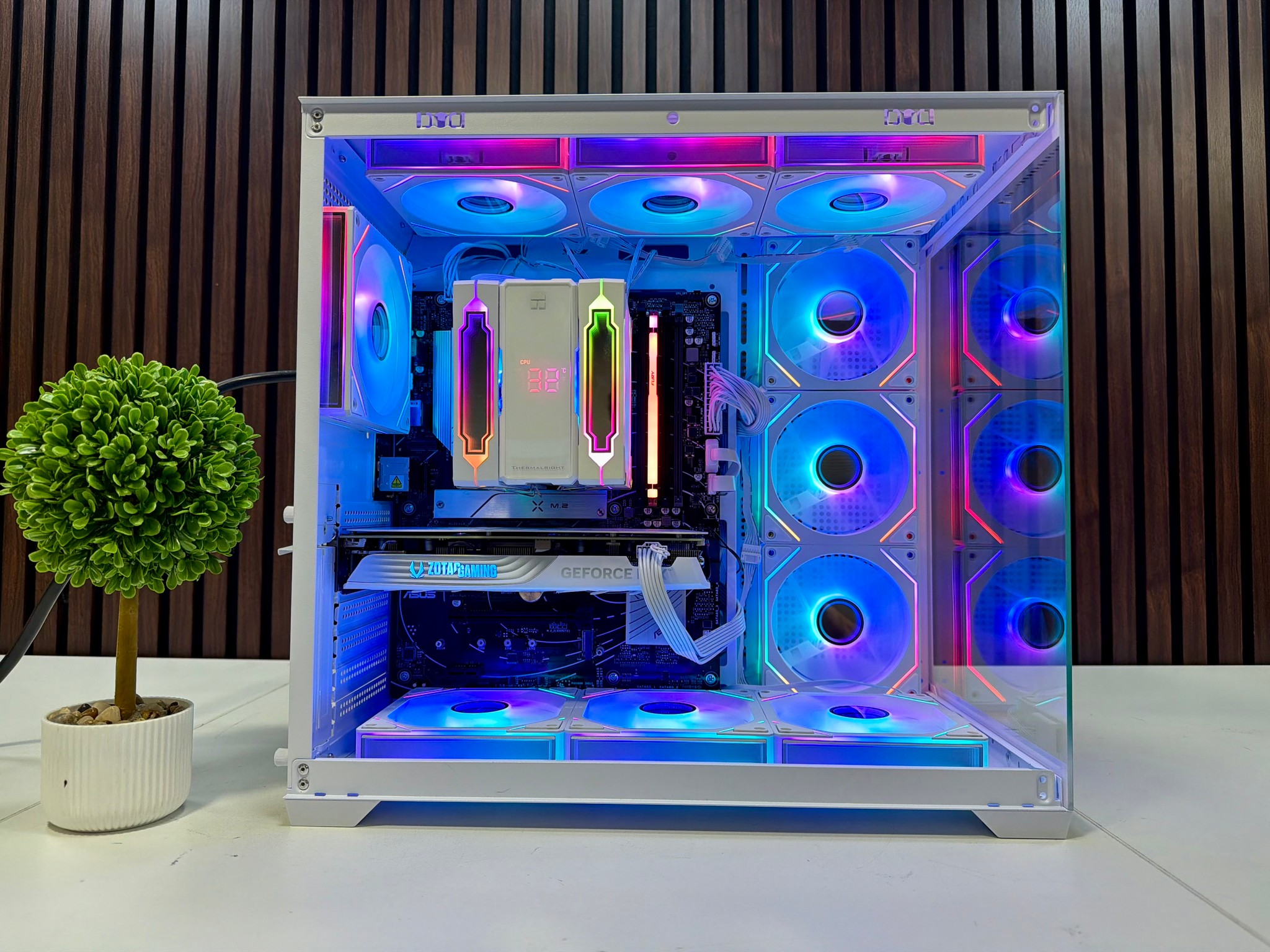 RTX 4070 Super | Ryzen 9600X | 16GB DDR5 | 1TB M.2 | 850 Watt Gold PSU | LCD AIO