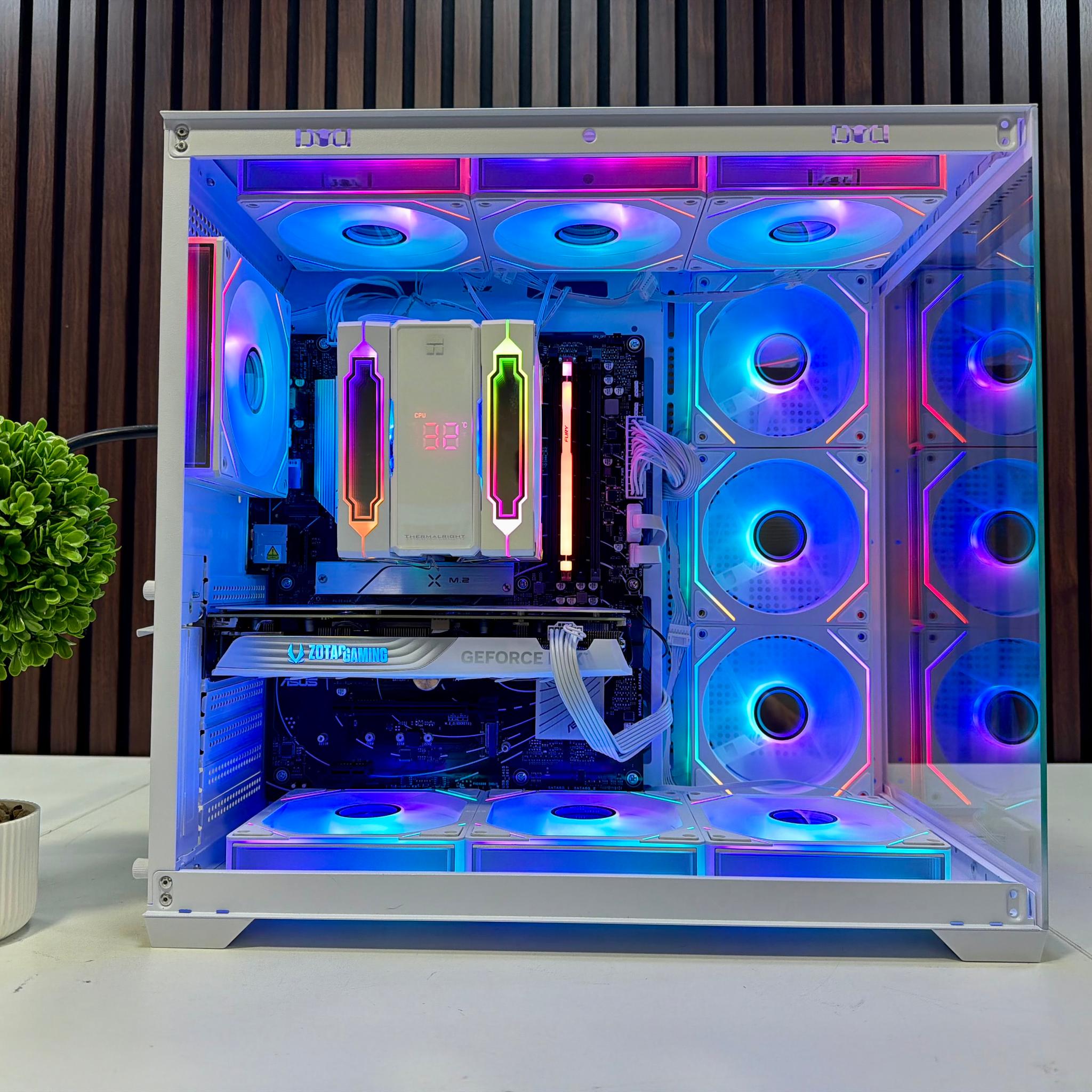 RTX 4070 Super | Ryzen 9600X | 16GB DDR5 | 1TB M.2 | 850 Watt Gold PSU | LCD AIO