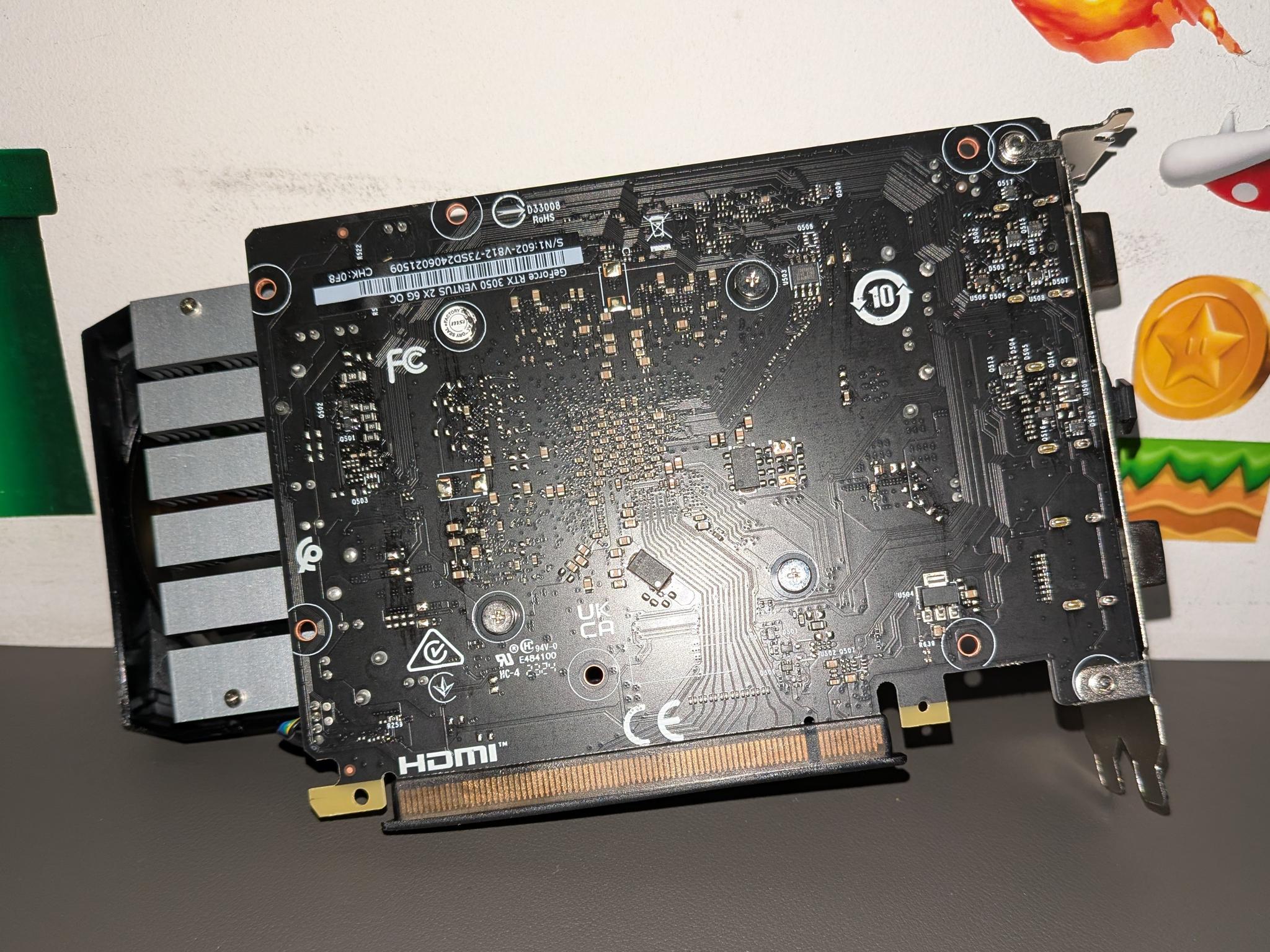 MSI VENTUS 2X GeForce RTX 3050 6GB OC
