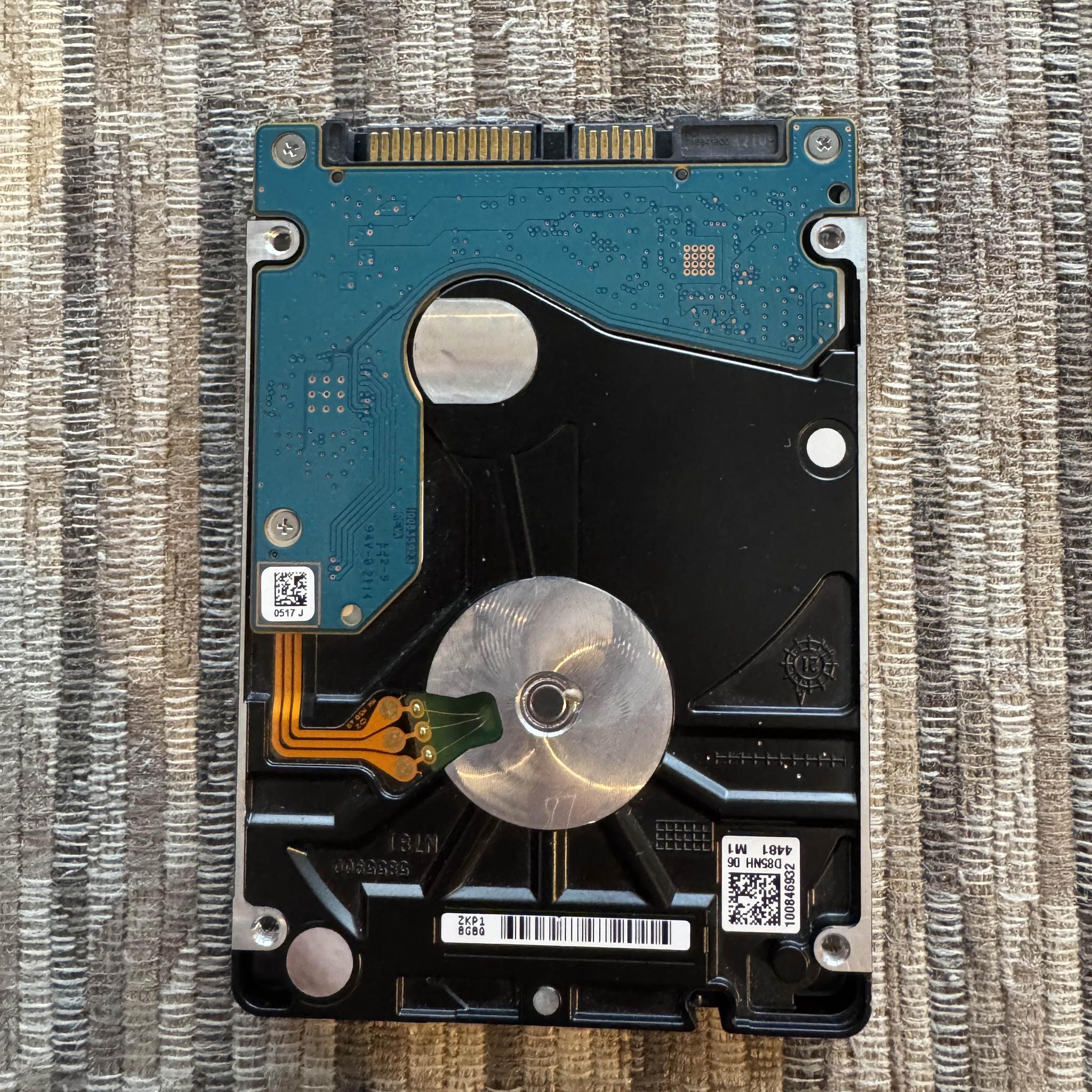 4x SATA Storage Lot – 2TB + 1TB HDDs and 250GB Samsung SSD
