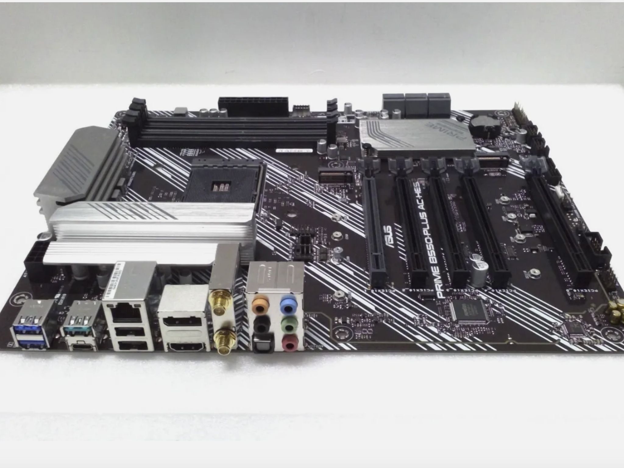 ASUS PRIME B550-PLUS AC-HES ATX Motherboard AMD Socket AM4 DDR4 HDMI WIFI