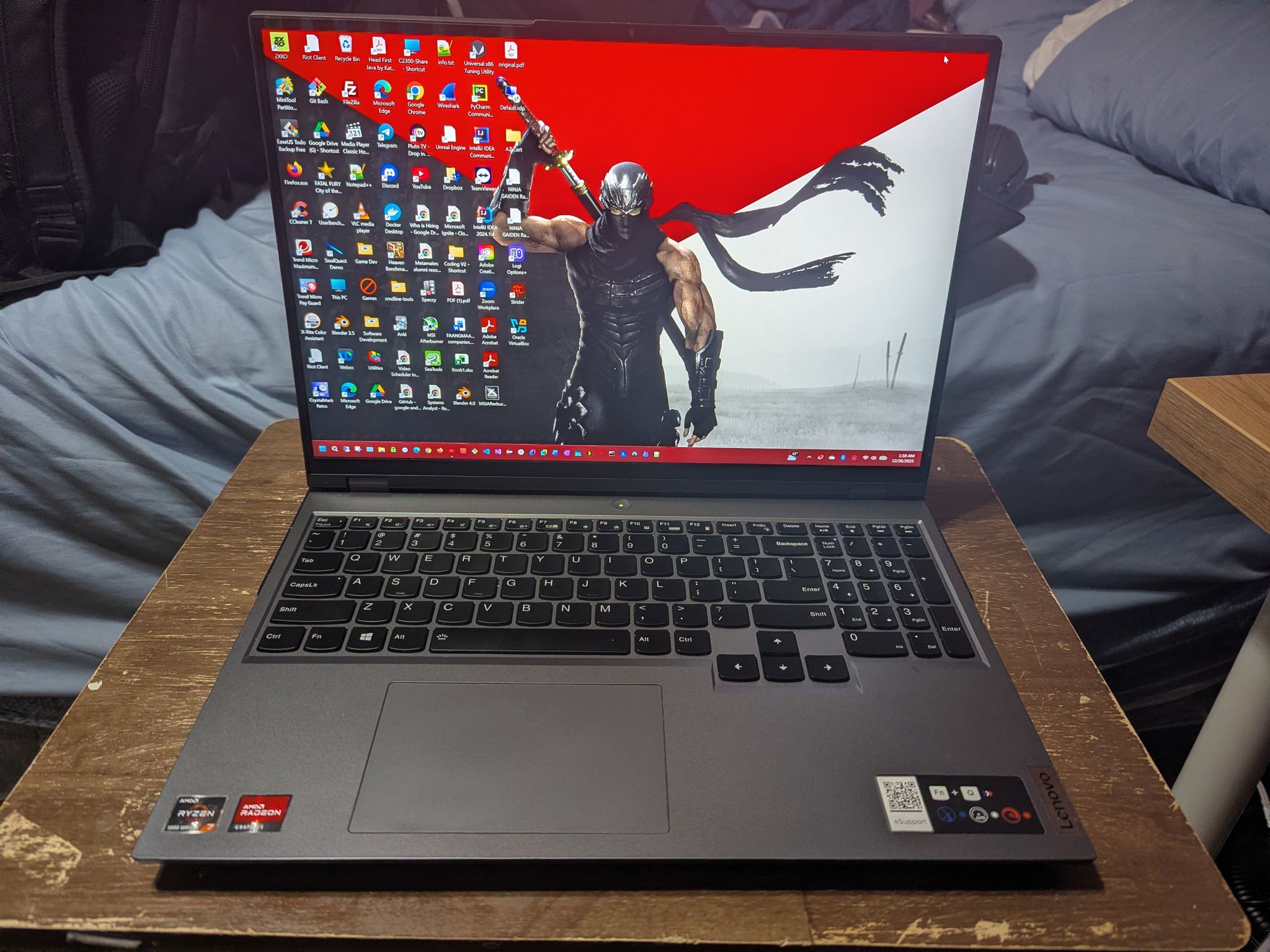 Gaming Laptop Lenovo Legion 5 pro (2021) 1TB SSD/32GB/ Nvidia 3070 RTX