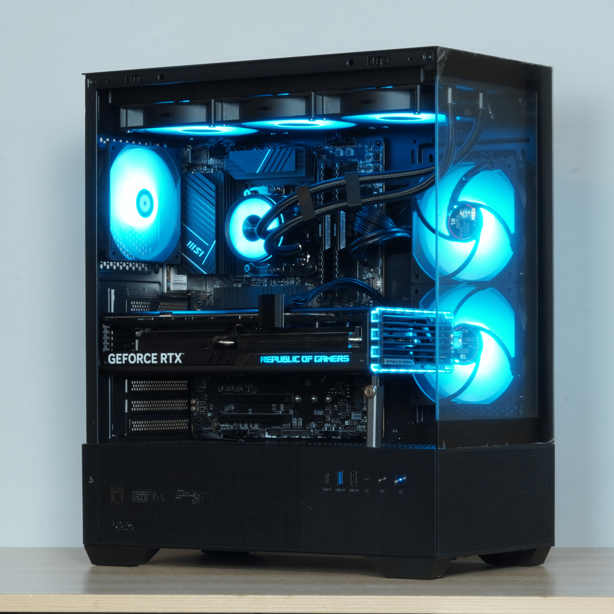 🥏Tron🥏RTX 4070 Ti STRIX, Intel i7 12700K, 2TB M.2 SSD, 32 GB DDR4 |4K GAMING PC|