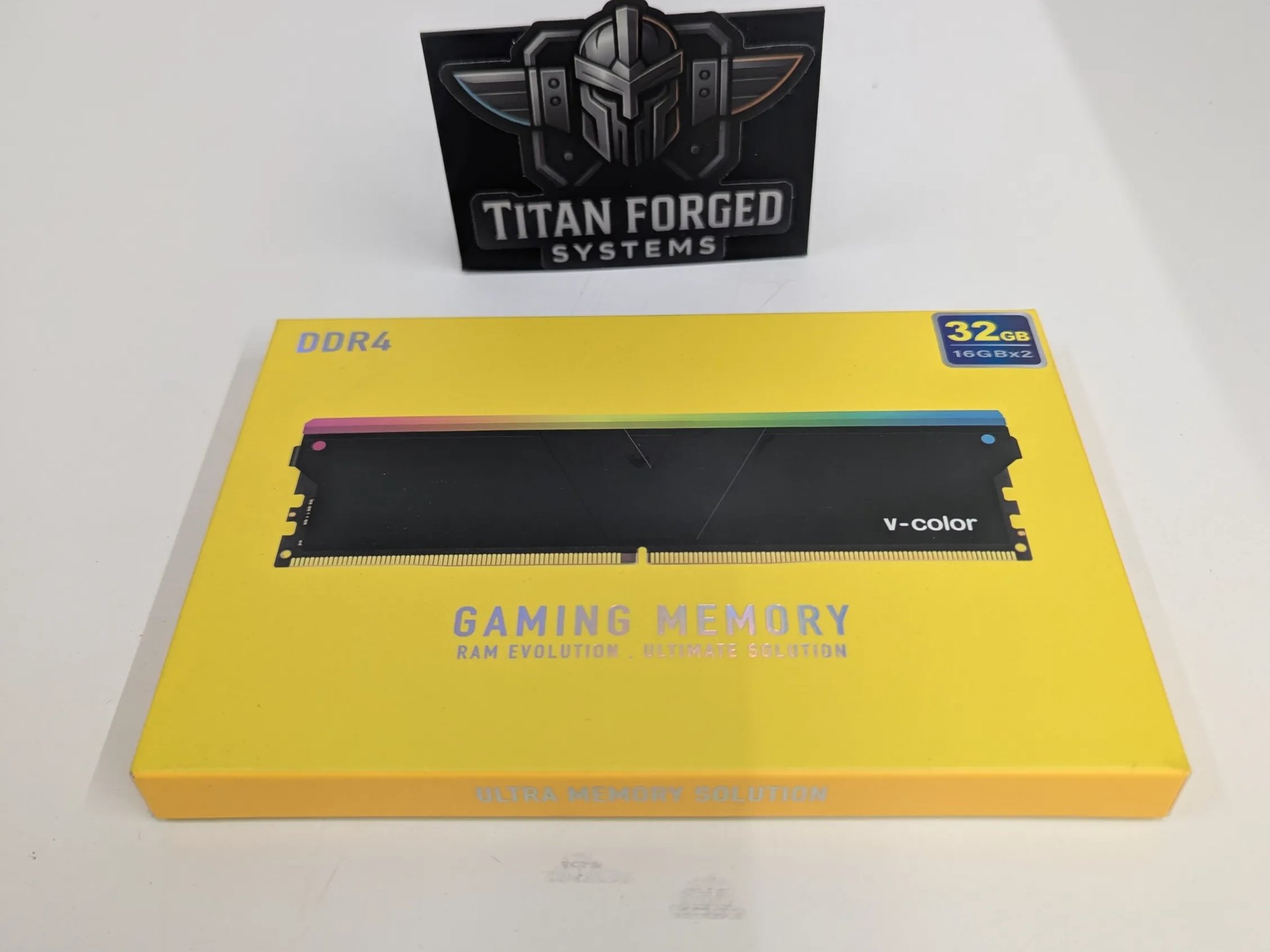 🌈 V-Color Skywalker Plus RGB DDR4 | 32GB (2x16GB) | 3200MHz | Brand New in Box