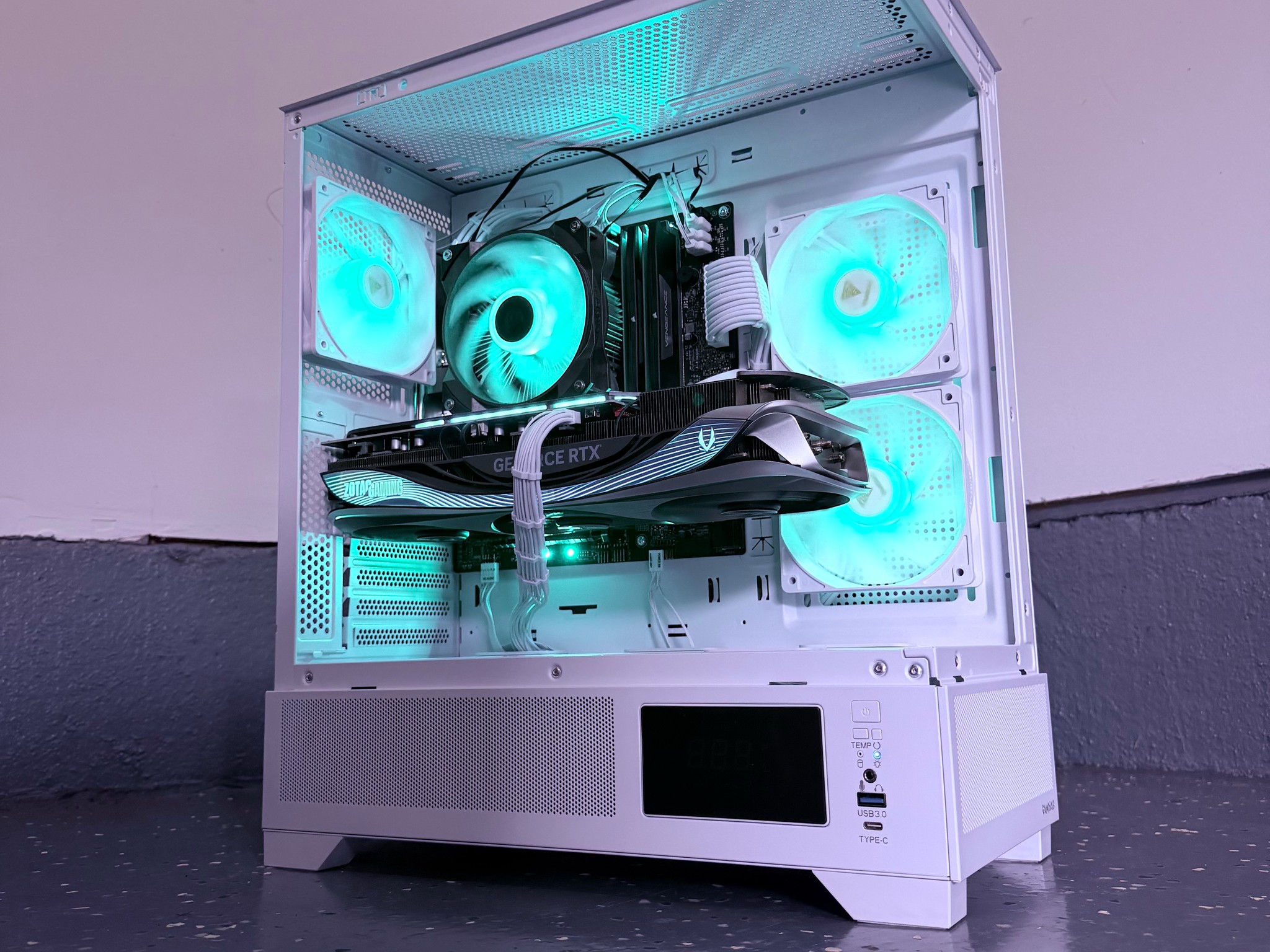 ❄️"Artic Tide "❄️| 4k Gaming | RTX 4070 Ti AMP Extreme  | i7 12700F | 32B DDR5 Ram | 1TB Storage