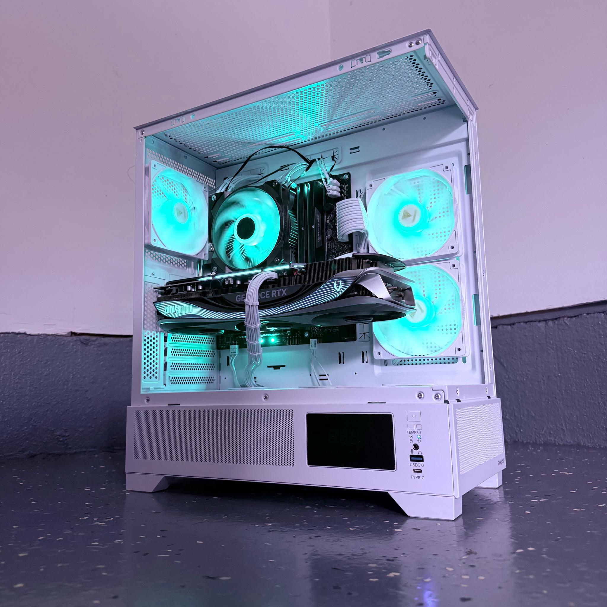 ❄️"Artic Tide "❄️| 4k Gaming | RTX 4070 Ti AMP Extreme  | i7 12700F | 32B DDR5 Ram | 1TB Storage
