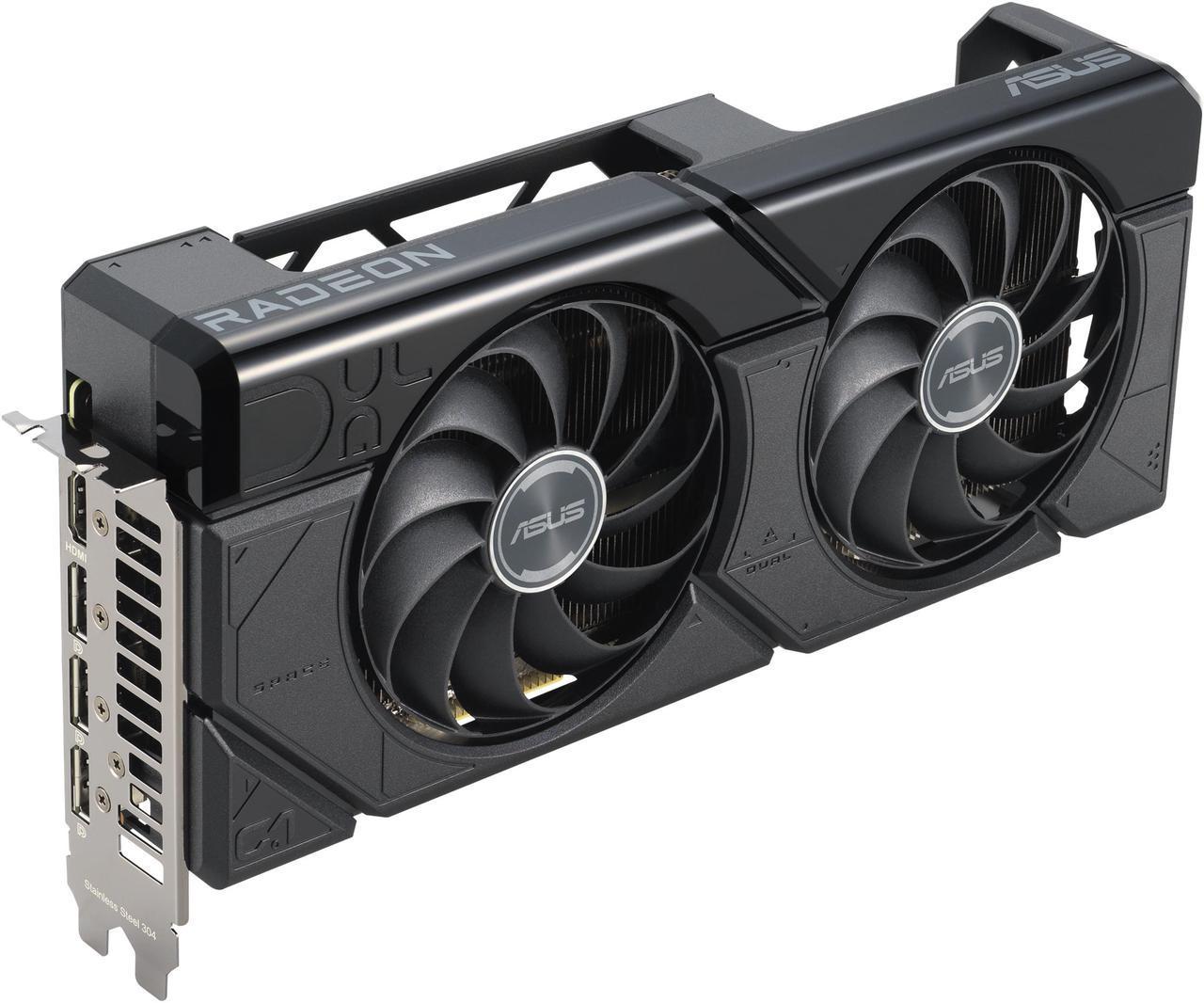 Used ASUS DUAL RX7800XT O16G GDDR6X