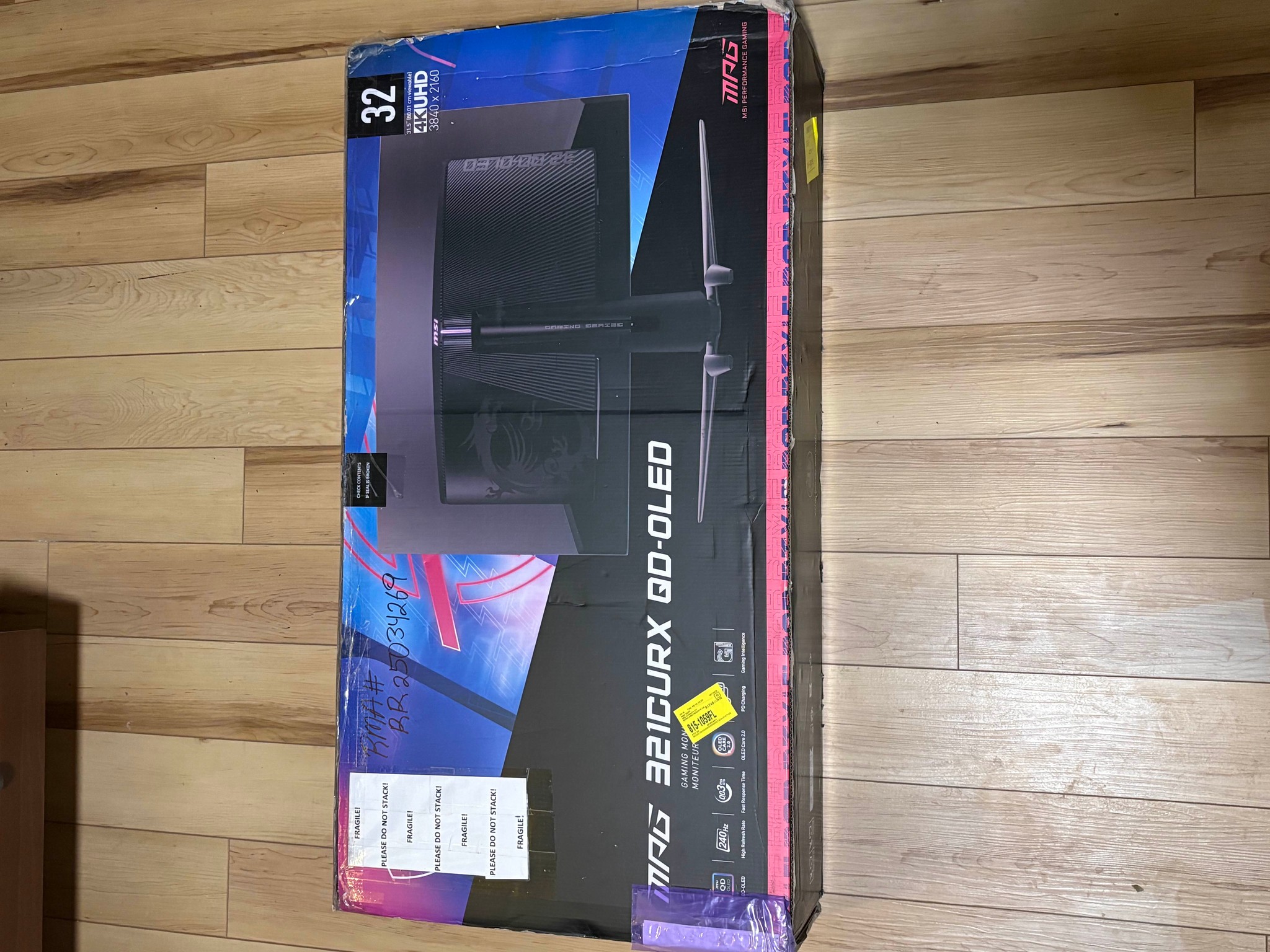 MSI MAG 321CURX QD-OLED 32" 4K UHD (CS)