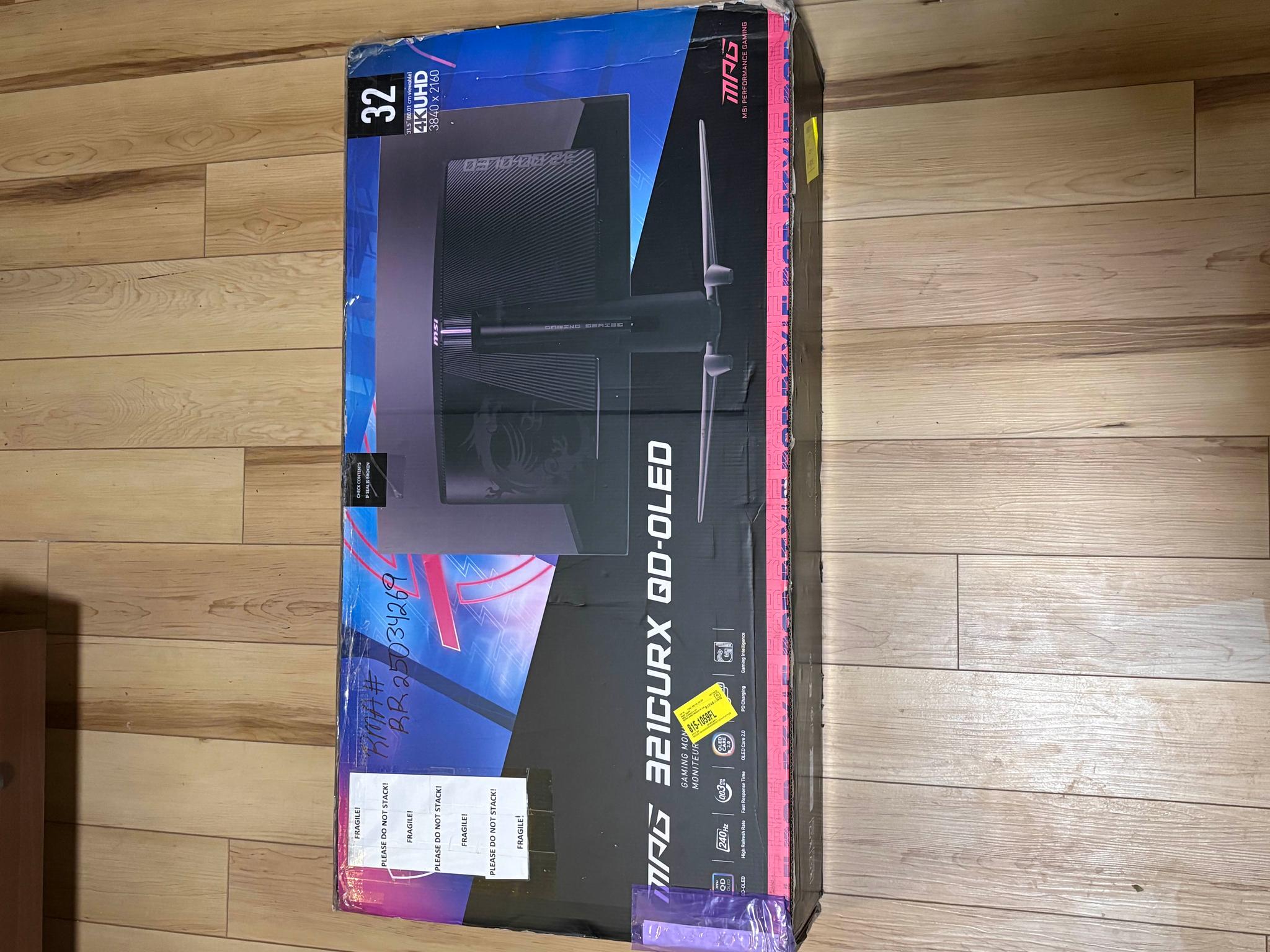 MSI MAG 321CURX QD-OLED 32" 4K UHD (CS)
