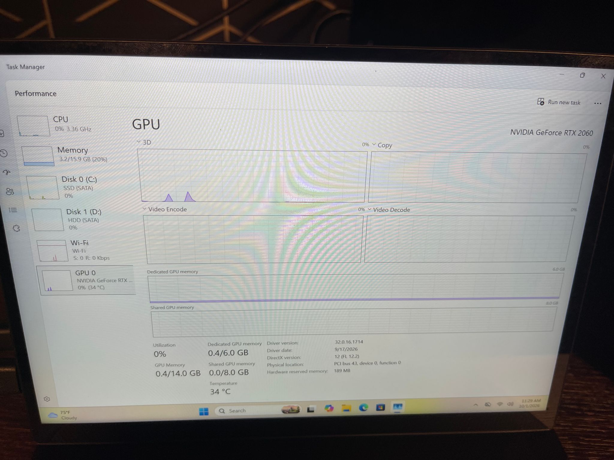 Budget PC/ RTX 2060/ Ryzen 7 1700X/ 16gb/ 1128Gb Storage