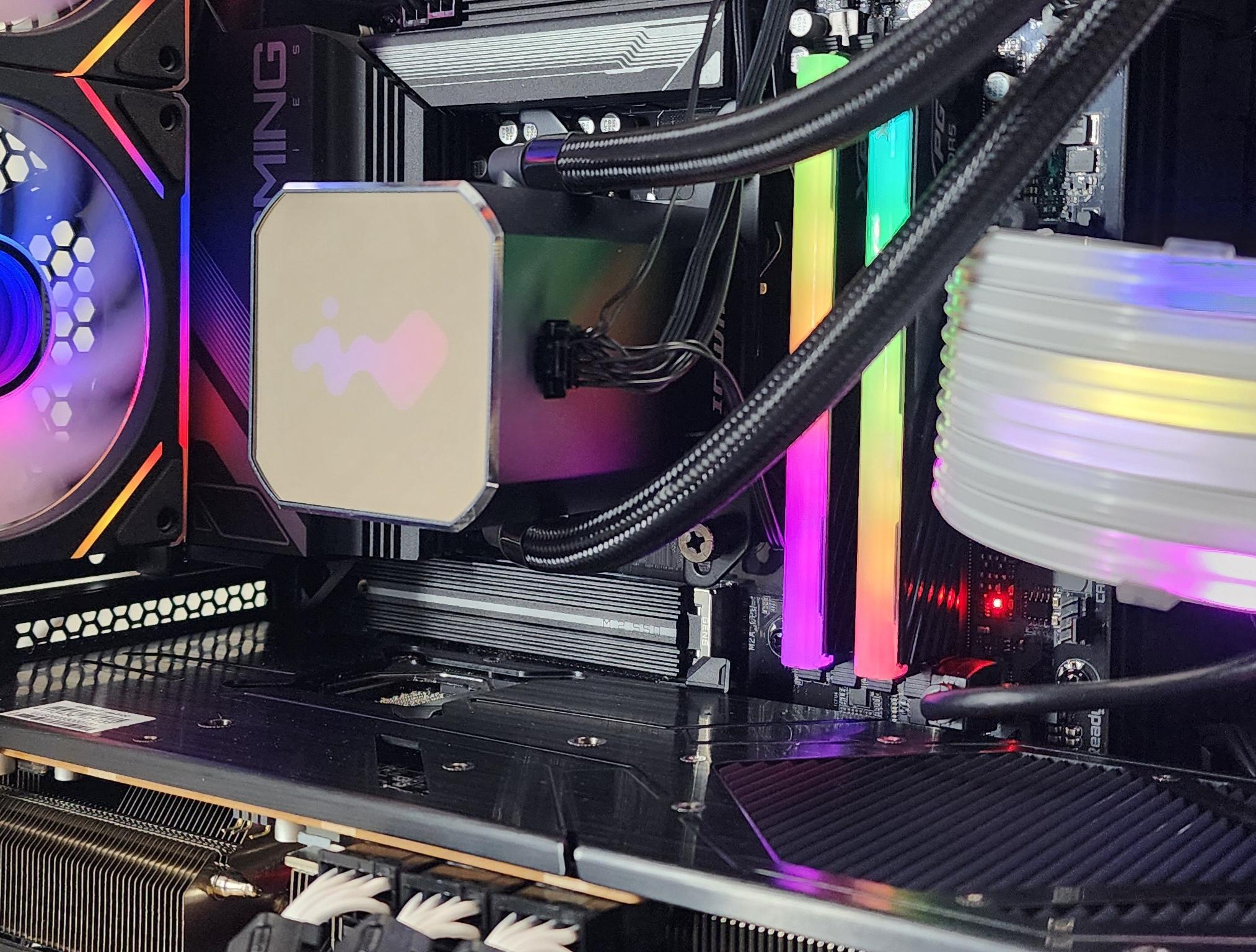 Gaming PC Ryzen 7 9700X 32GB RAM 2TB SSD RX 9070 XT 16GB Windows 11 Computer