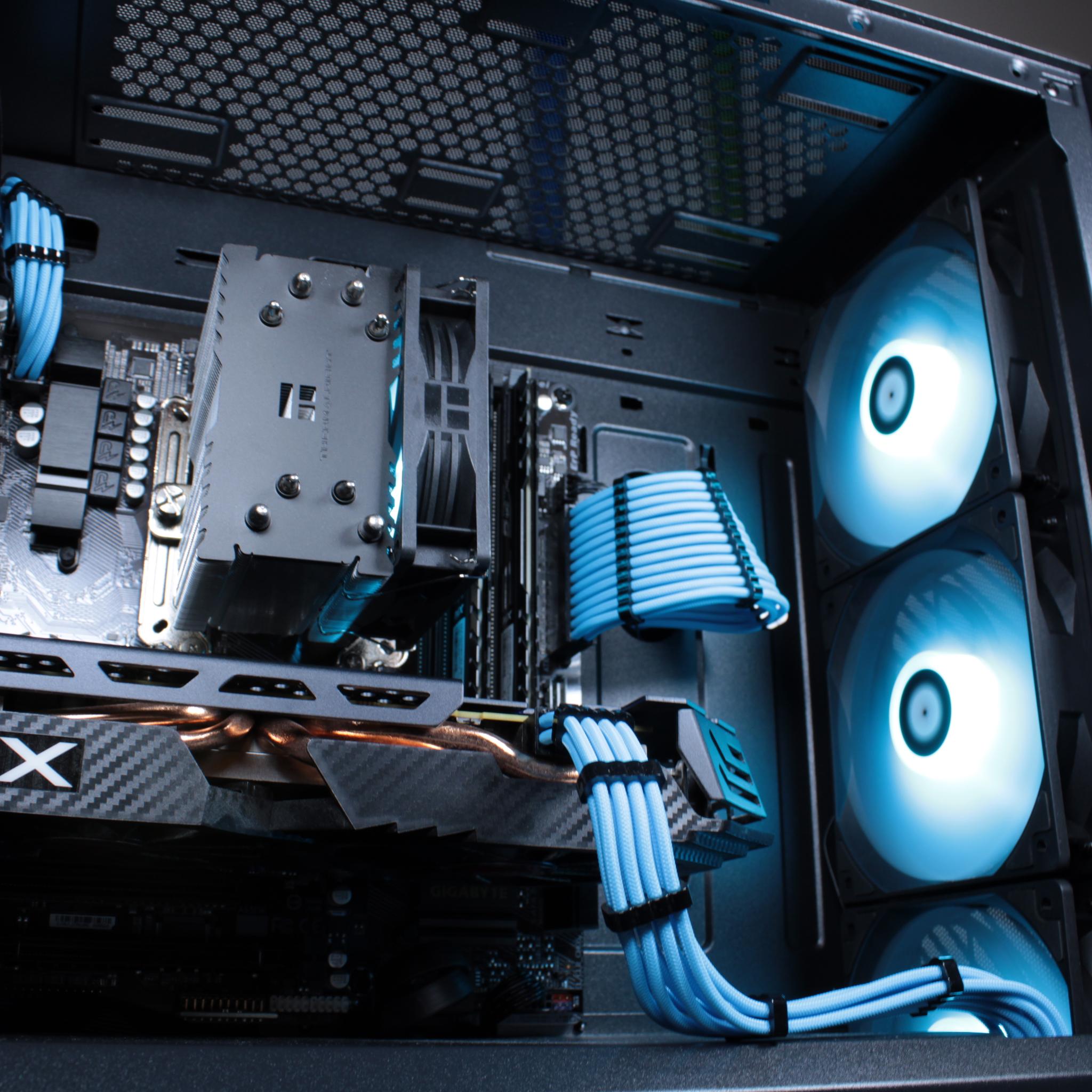 AMD RX 580 8GB | Ryzen 5 2600 | 16 GB DDR4 3200MHz Ram | 1 TB NVMe M.2 | Win 11 Activated | WiFi