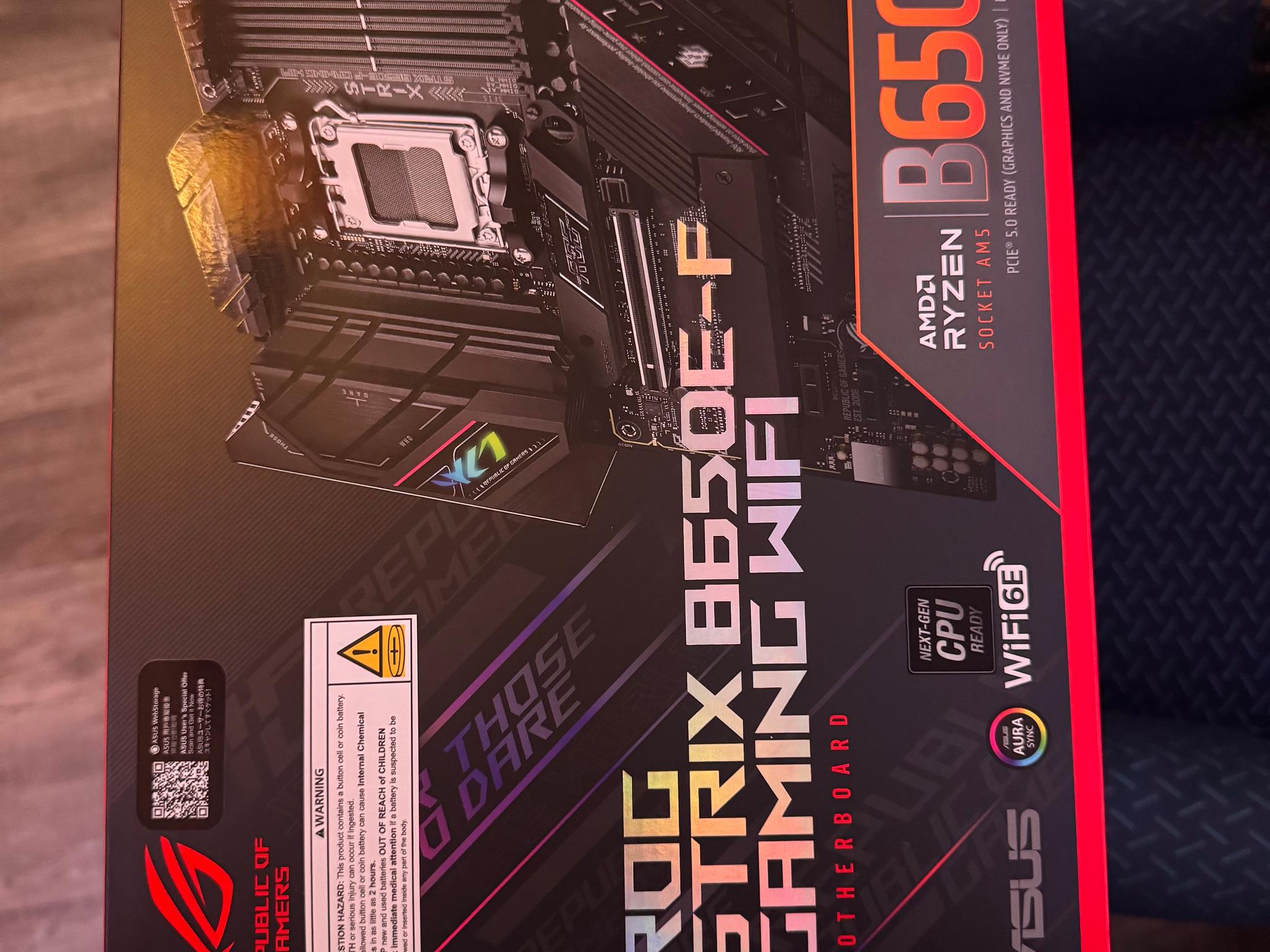 Asus Rog Strix B650E-F AMD Ryzen