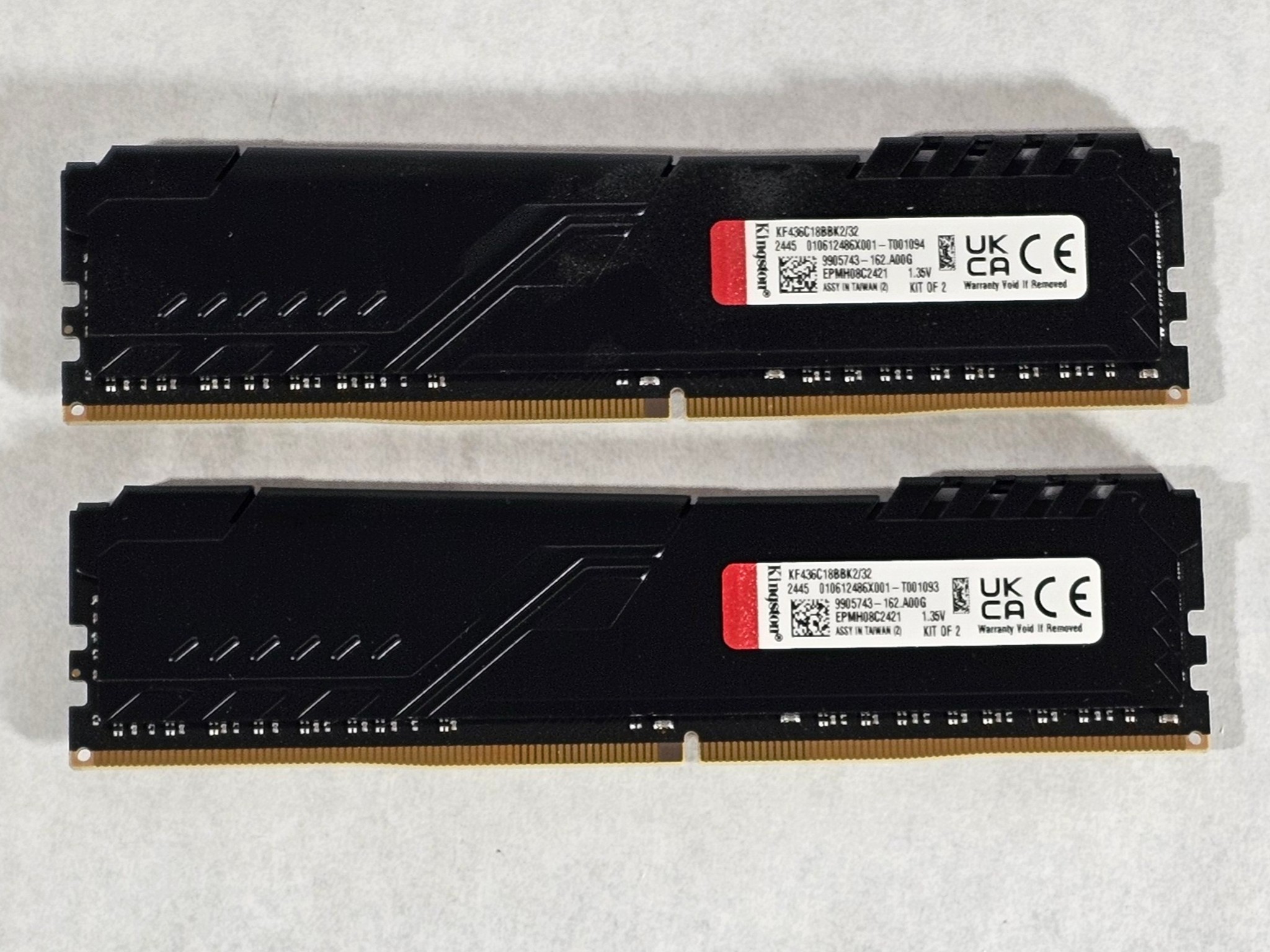 32GB DDR4 (2x16GB) Kingston FURY BEAST
