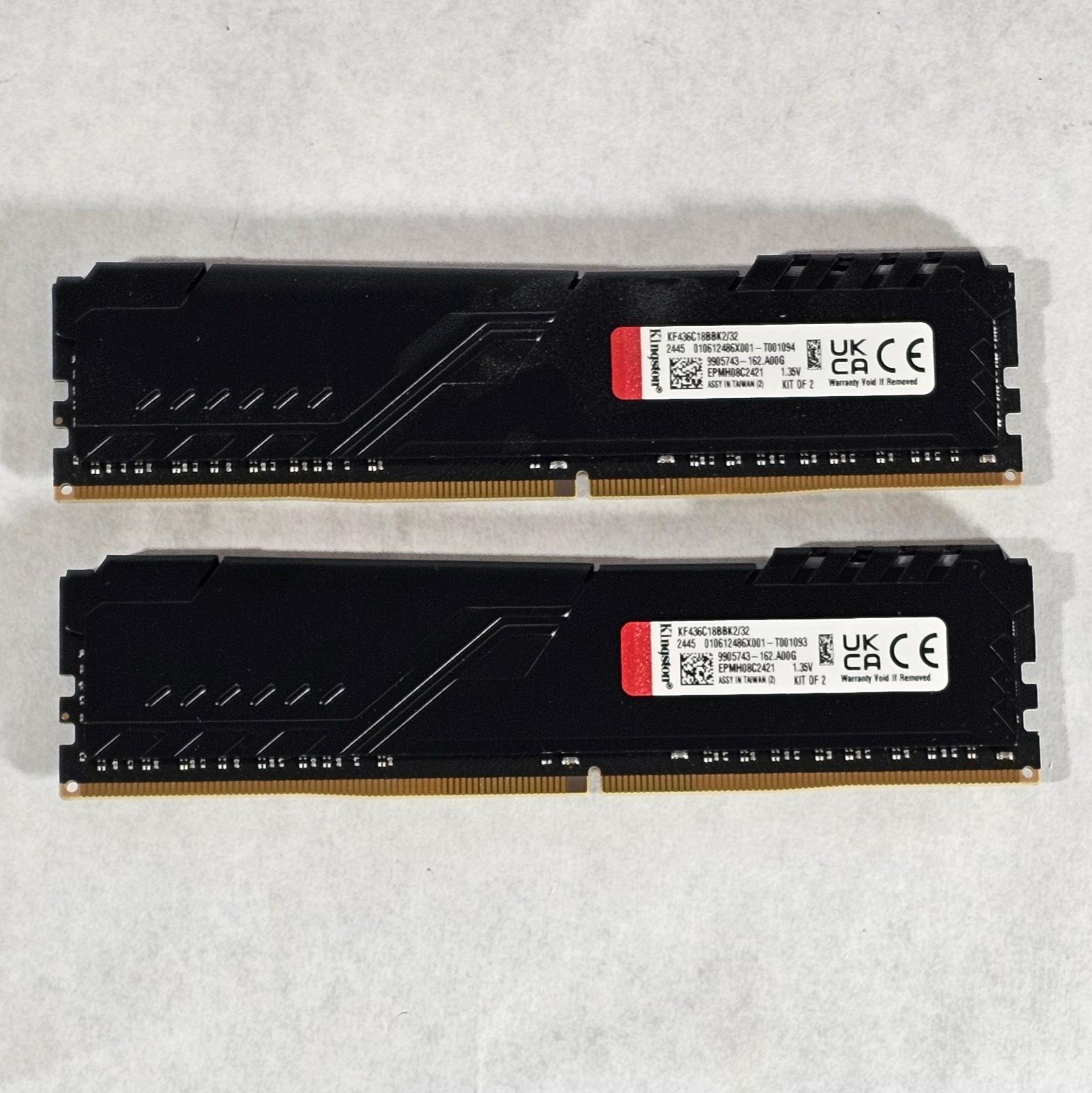 32GB DDR4 (2x16GB) Kingston FURY BEAST