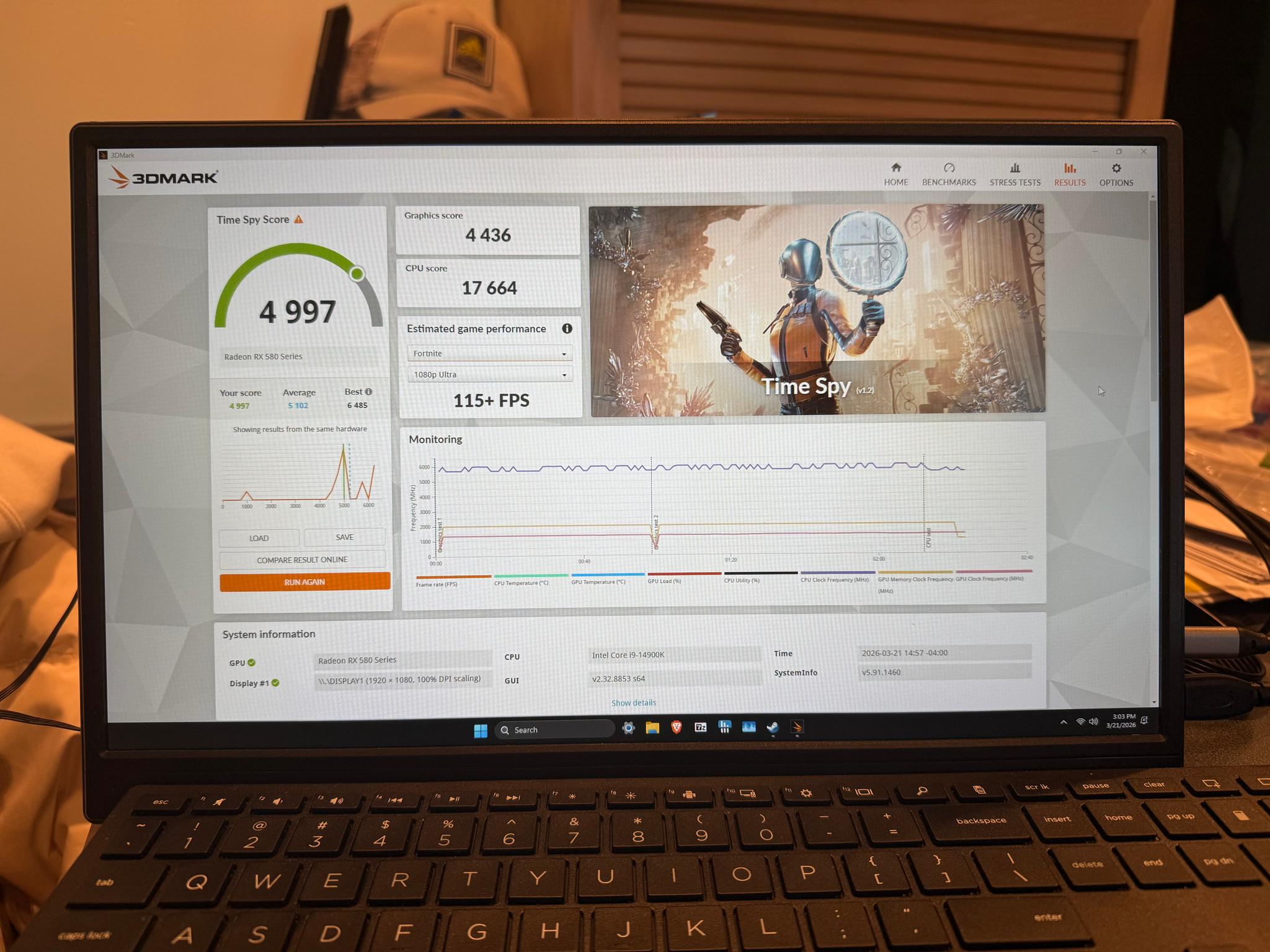 Tested MSI RX580 8GB V1 Graphics Card