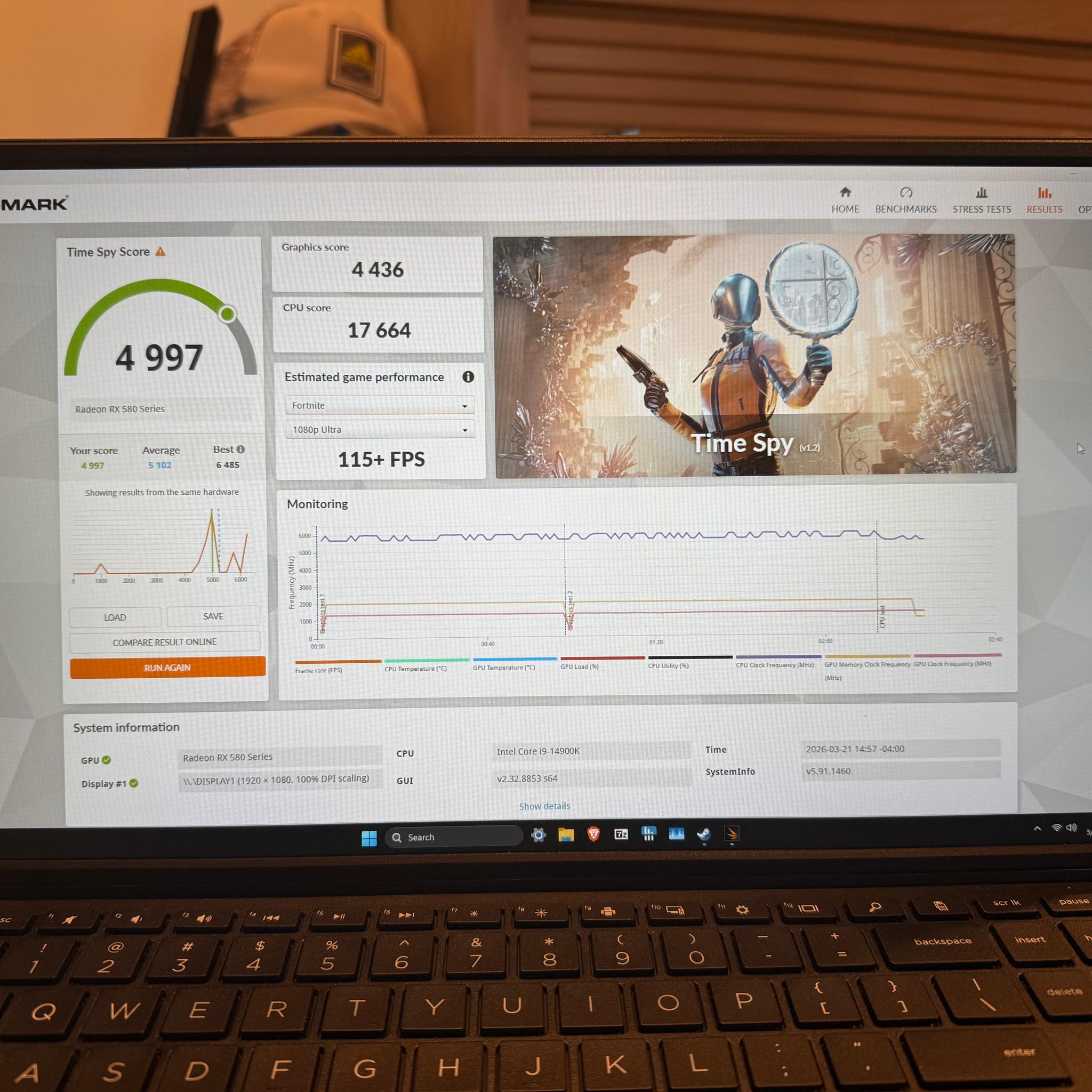 Tested MSI RX580 8GB V1 Graphics Card