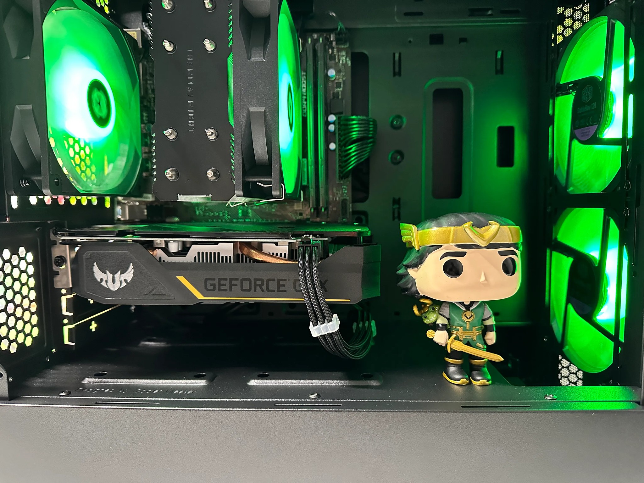 💚 👑Loki👑💚-Gaming PC-Nvidia GTX 1650 Super -AMD Ryzen 5 2600 6core-16GB DDR4 RAM-500GB NVME