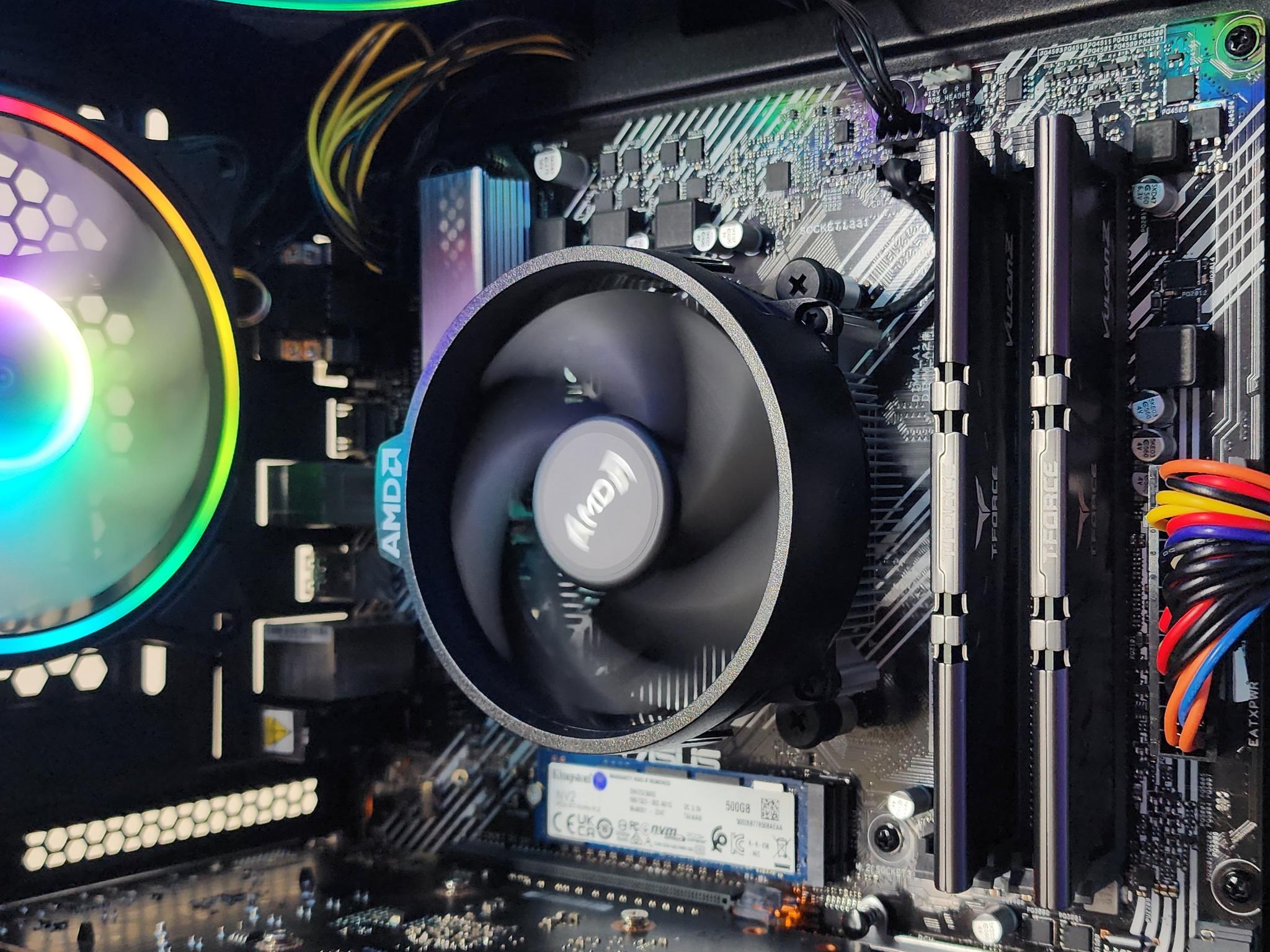 Gaming PC Ryzen 3 4100 16GB RAM 500GB SSD GTX 1650 4GB Windows 11 Computer