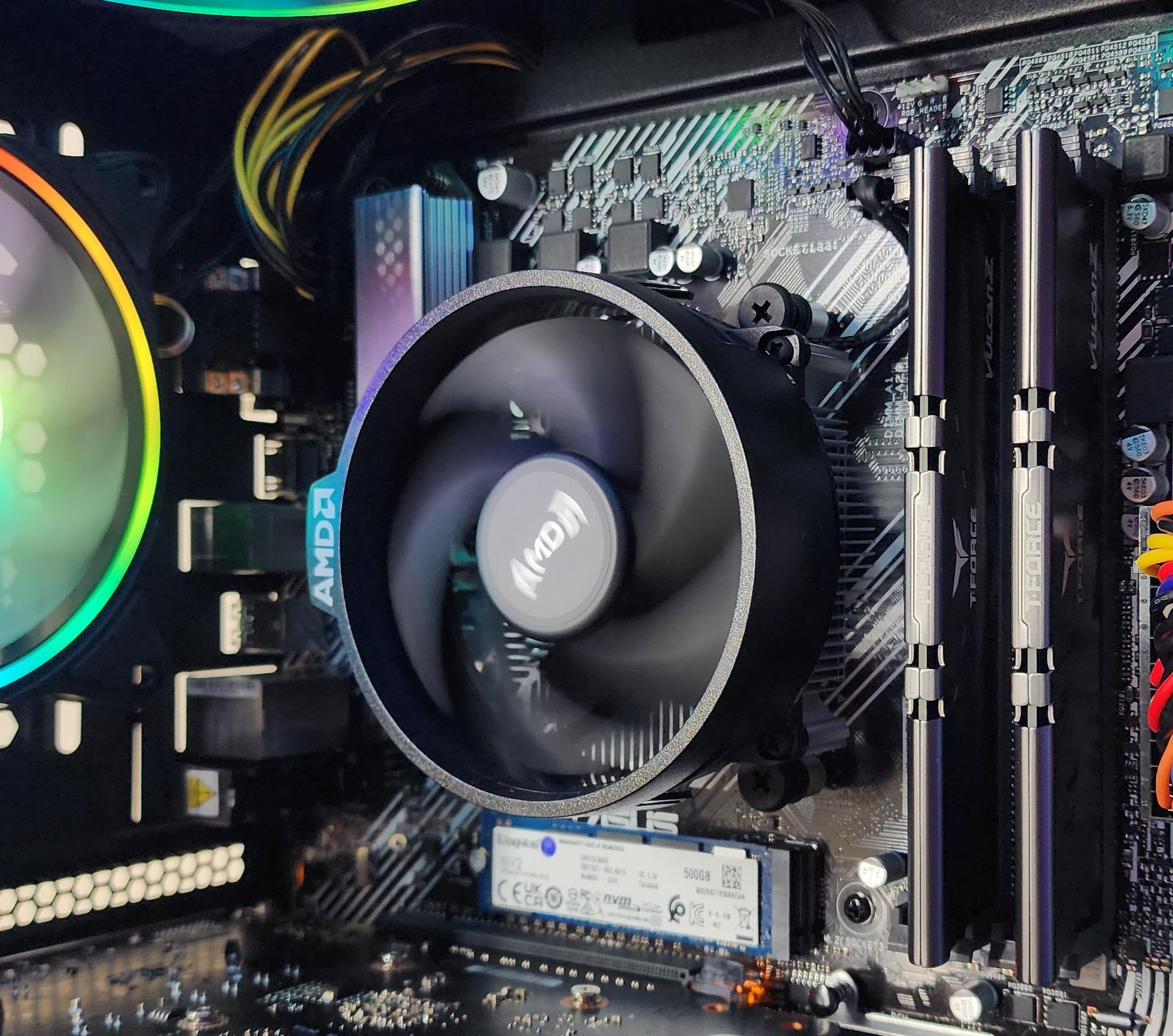Gaming PC Ryzen 3 4100 16GB RAM 500GB SSD GTX 1650 4GB Windows 11 Computer