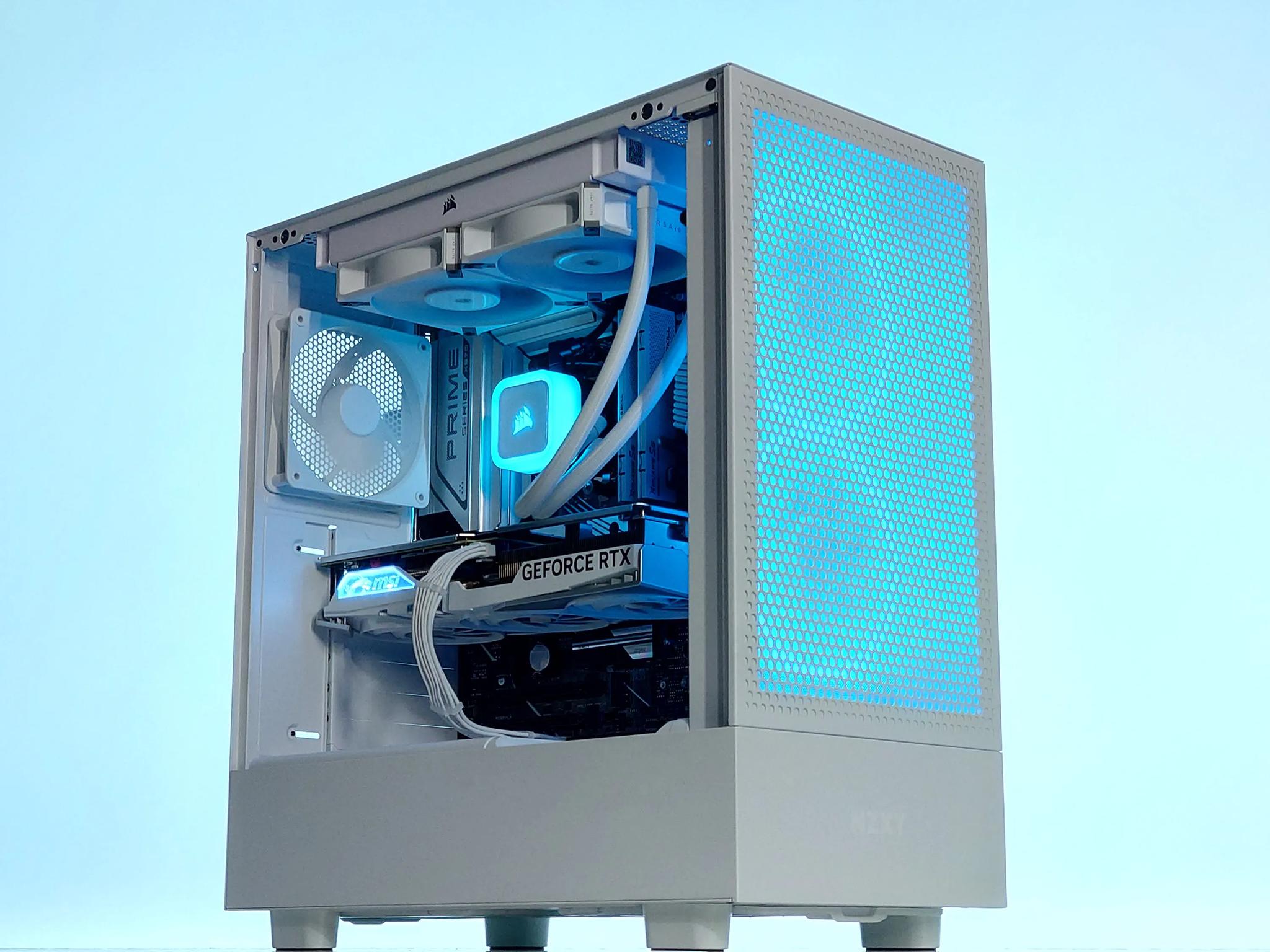 🌬️☃️Extreme Gaming PC❄️Nvidia RTX 4070 Ti 12GB❄️AMD Ryzen 7 7700❄️32GB DDR5❄️1TB NVME