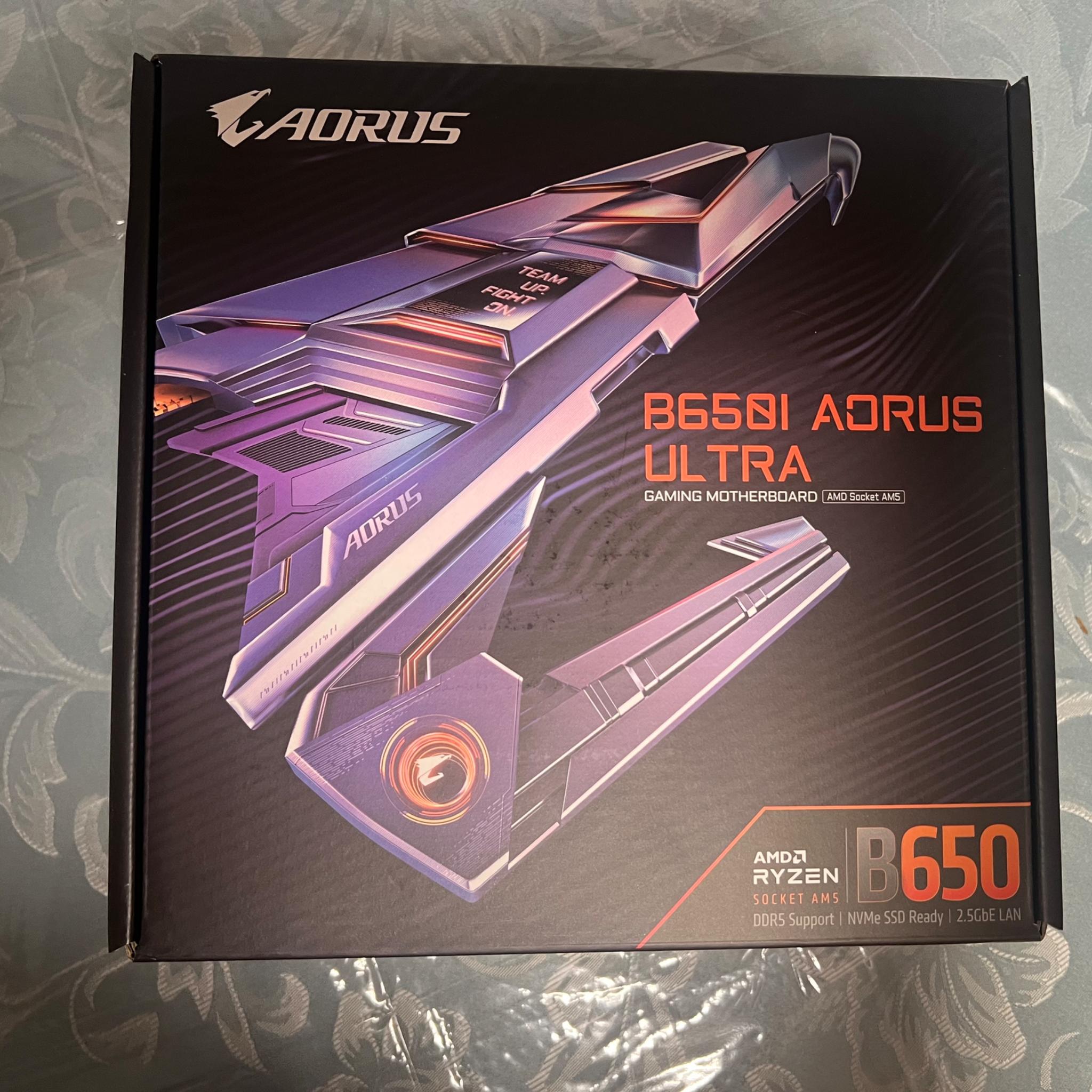 Brand New Gigabyte Aorus AMD B650I Ultra Gaming Desktop  Wifi Motherboard AM5 Mini ITX