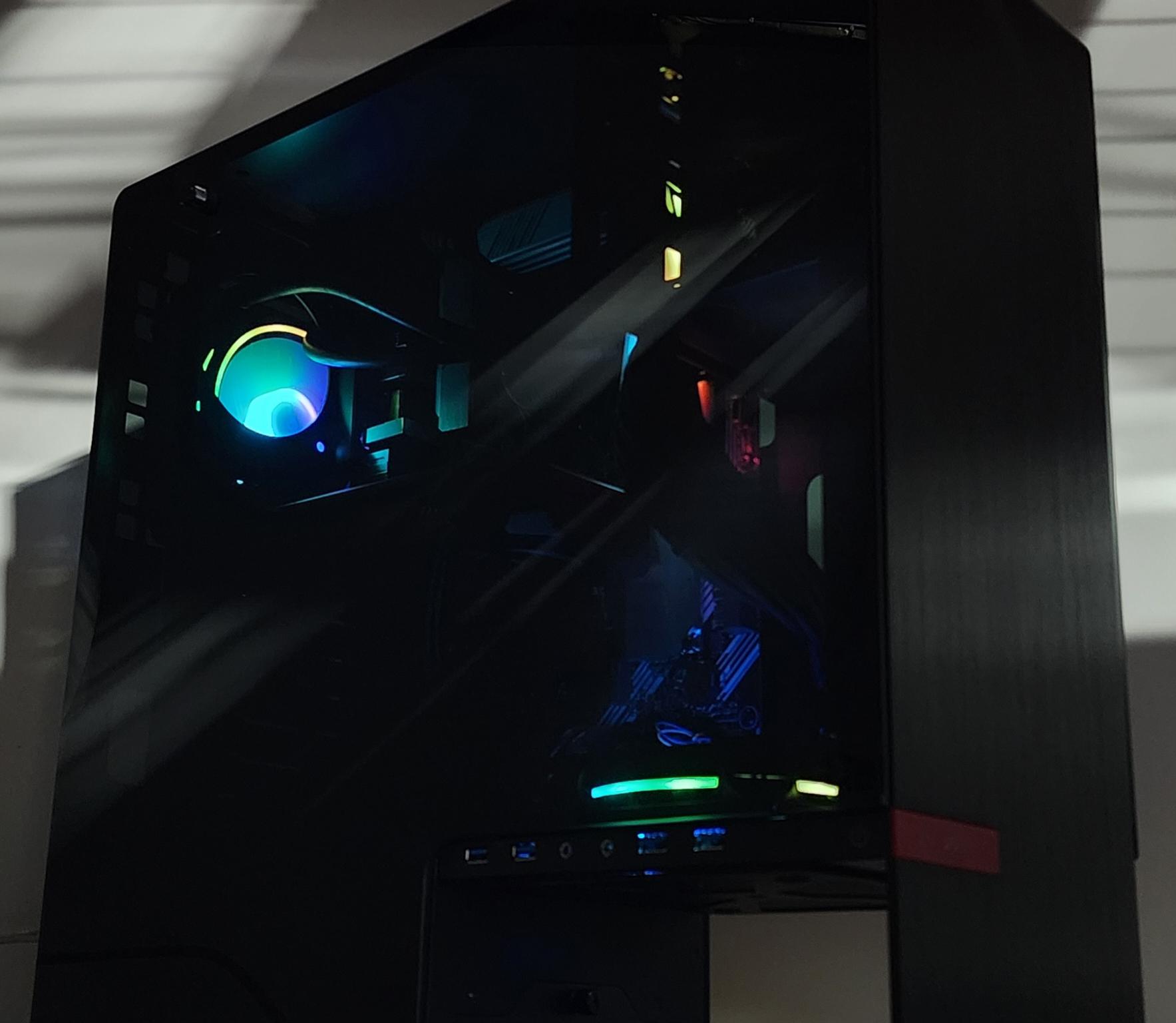 Gaming PC Ryzen 7 5700G 16GB RAM 500GB SSD RX 7600 8GB Windows 11 Computer