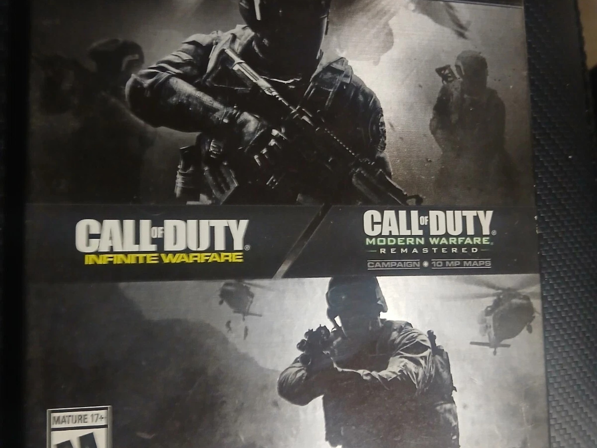 Call of Duty Infinite Warfare Legacy Edition (PS4, 2016) w Modern Warfare
