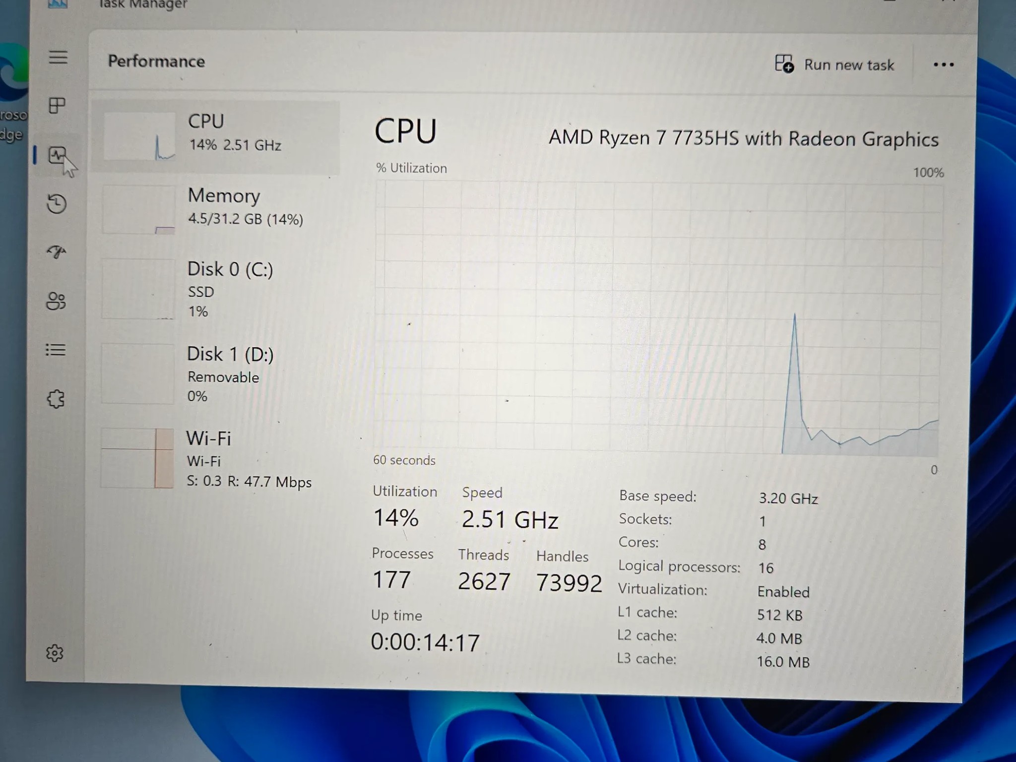 Asus ROG Zephyrus G14 (2023) - RTX 4050- Ryzen 7 7735HS - 32GB DDR5 - 1TB NVME