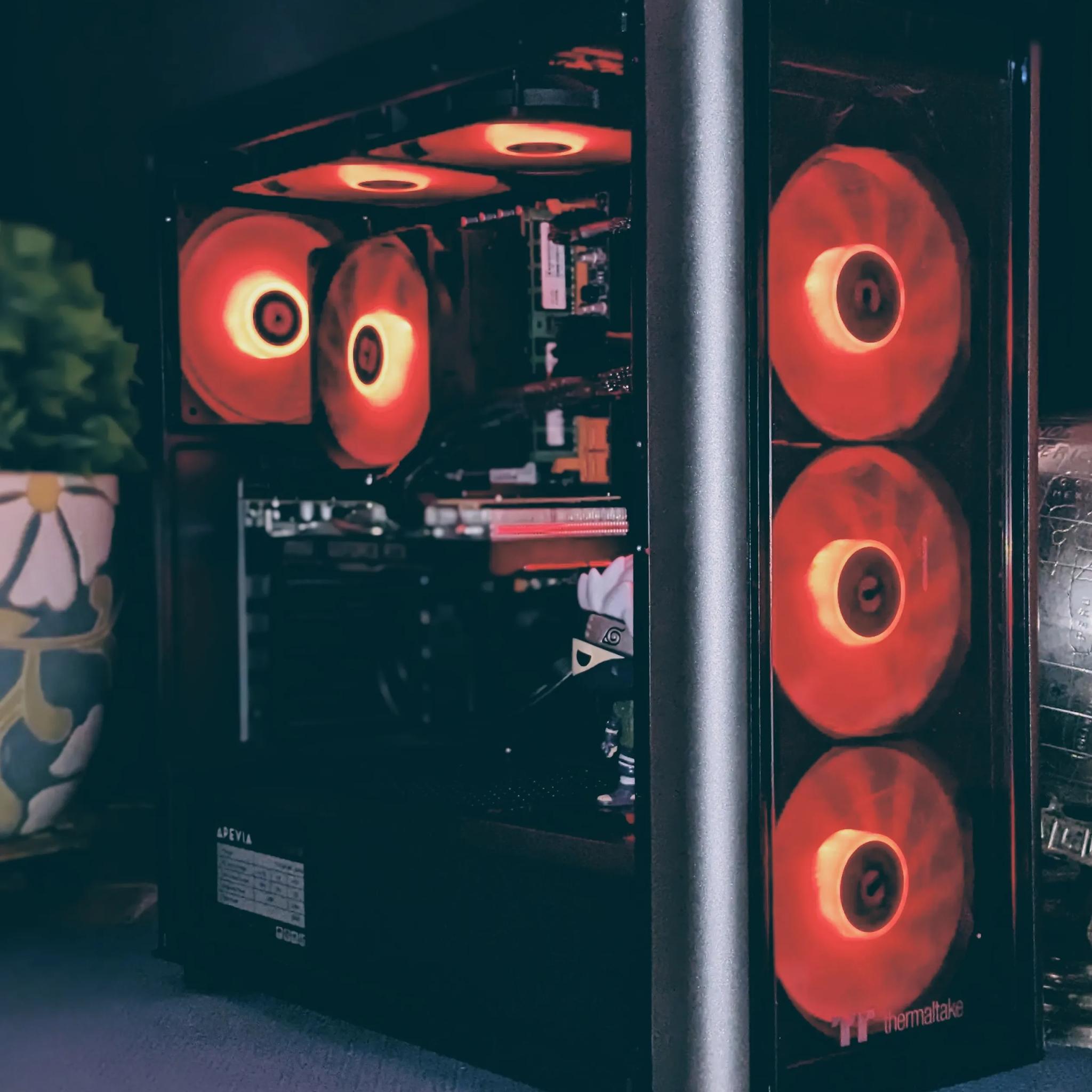 ⚫️Sharingan🔴| RTX2070|(Intel)14-cores 28-threads| 32GB DDR4 RAM| 1TB NVMe SSD| Windows 11 Pro