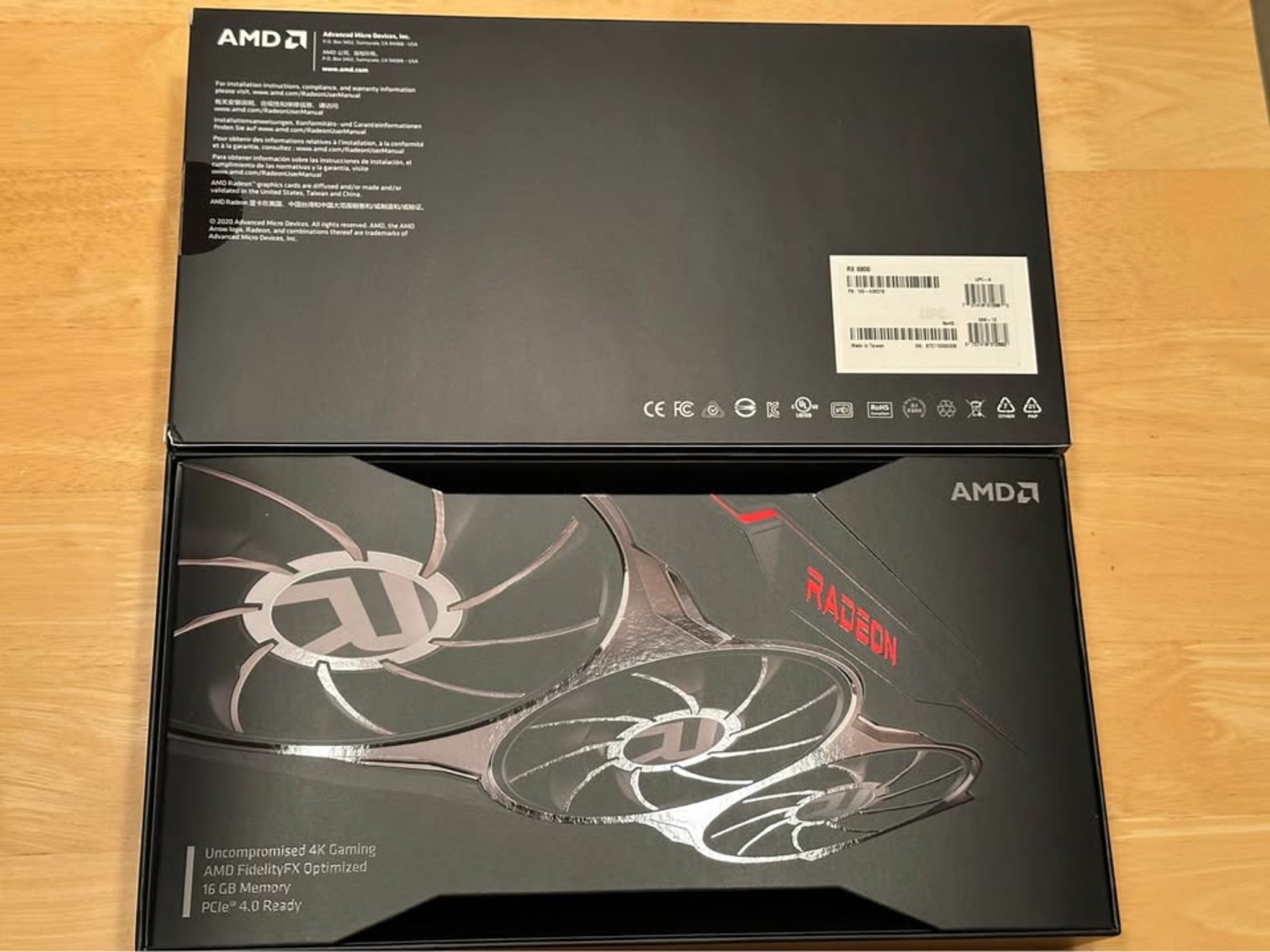 AMD RX 6800 Reference 16 GB with original box
