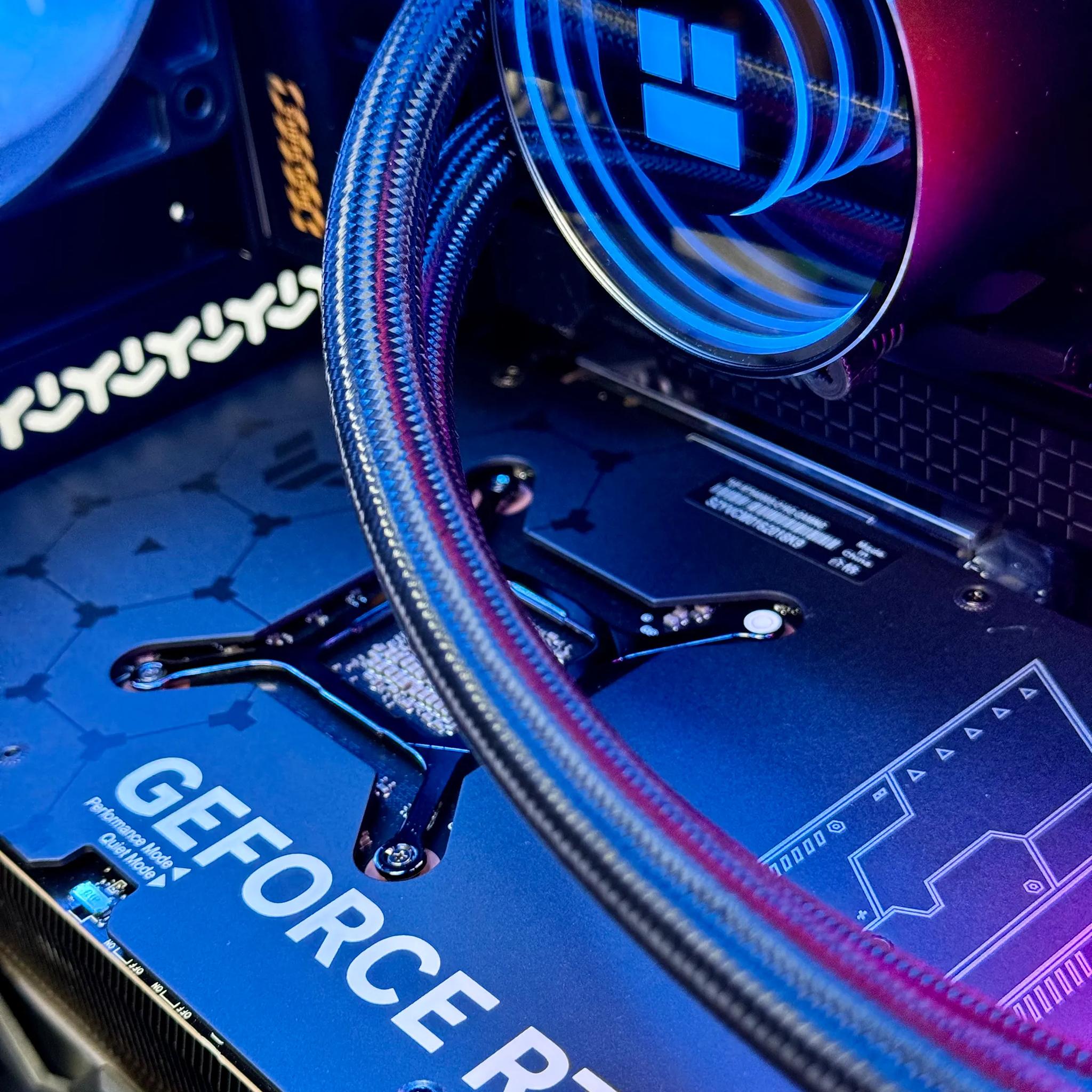 Dominator Super Gaming PC | Asus 4080 SUPER OC 7800x3D WD Black 2TB Corsair 32GB DDR5 Corsair 1000w