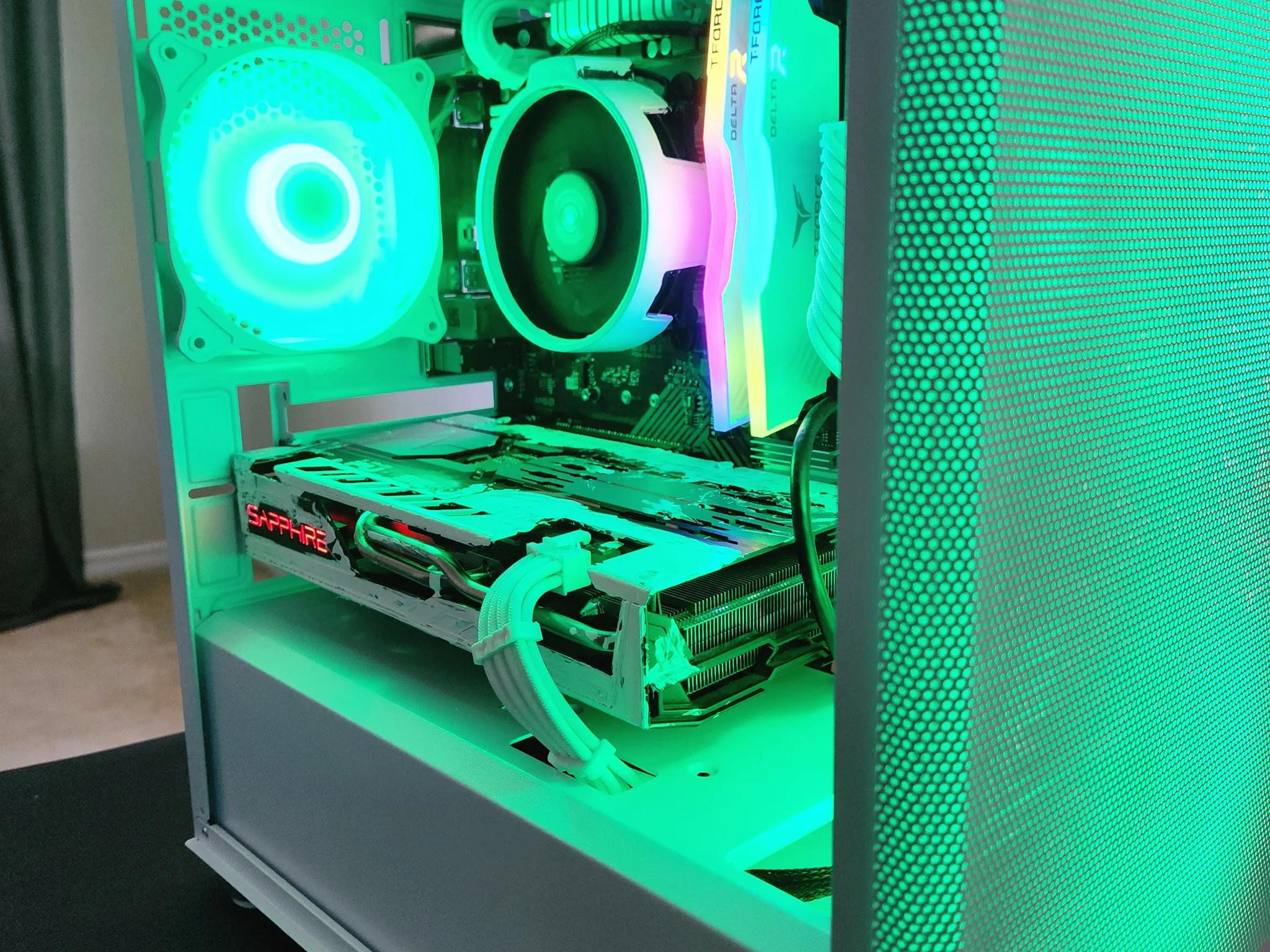 White Knight Gaming Desktop. Ryzen 5 5500/Rx 5600 XT (Similar to 3060)