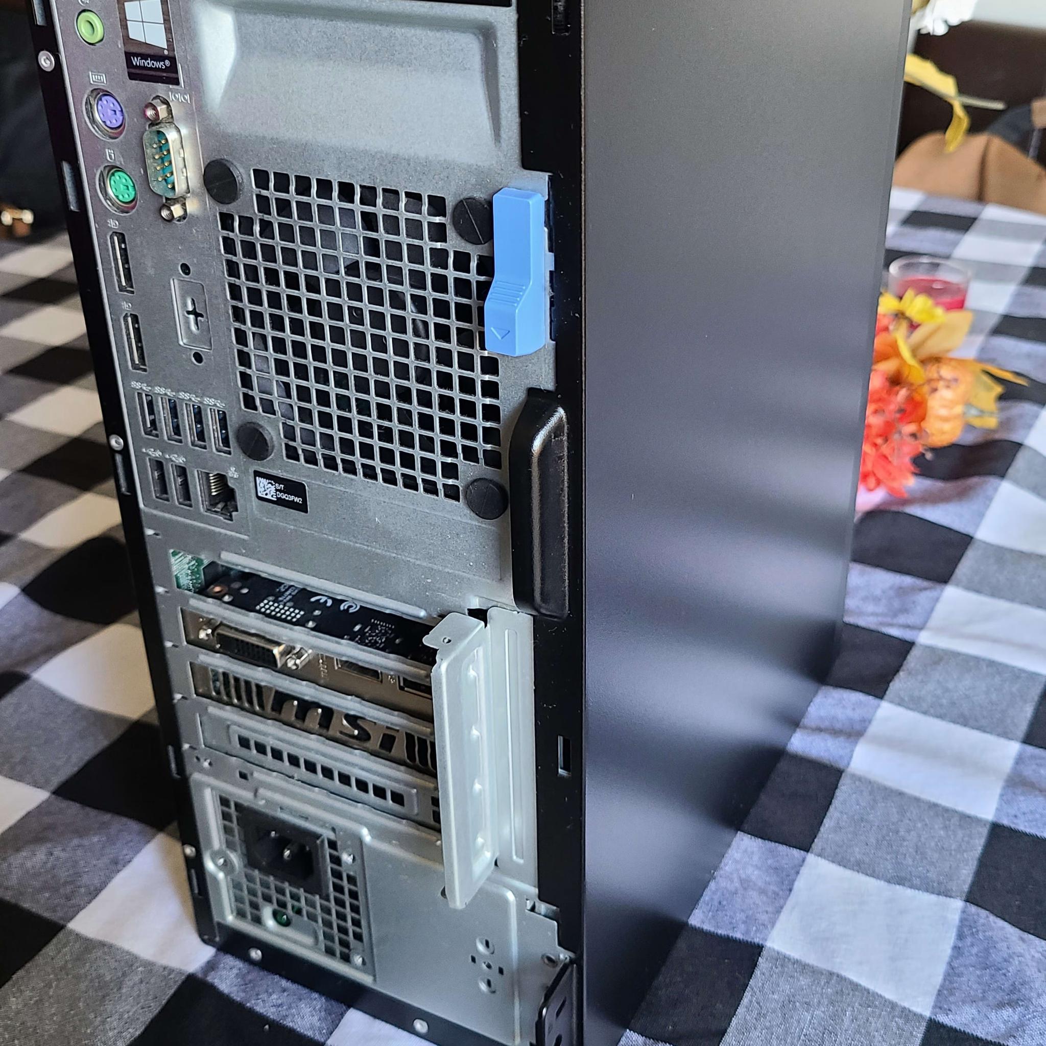 SPICY Dell Optiplex 7060 i7-8700 + MSI GTX 1050 2GB Frame shredder!