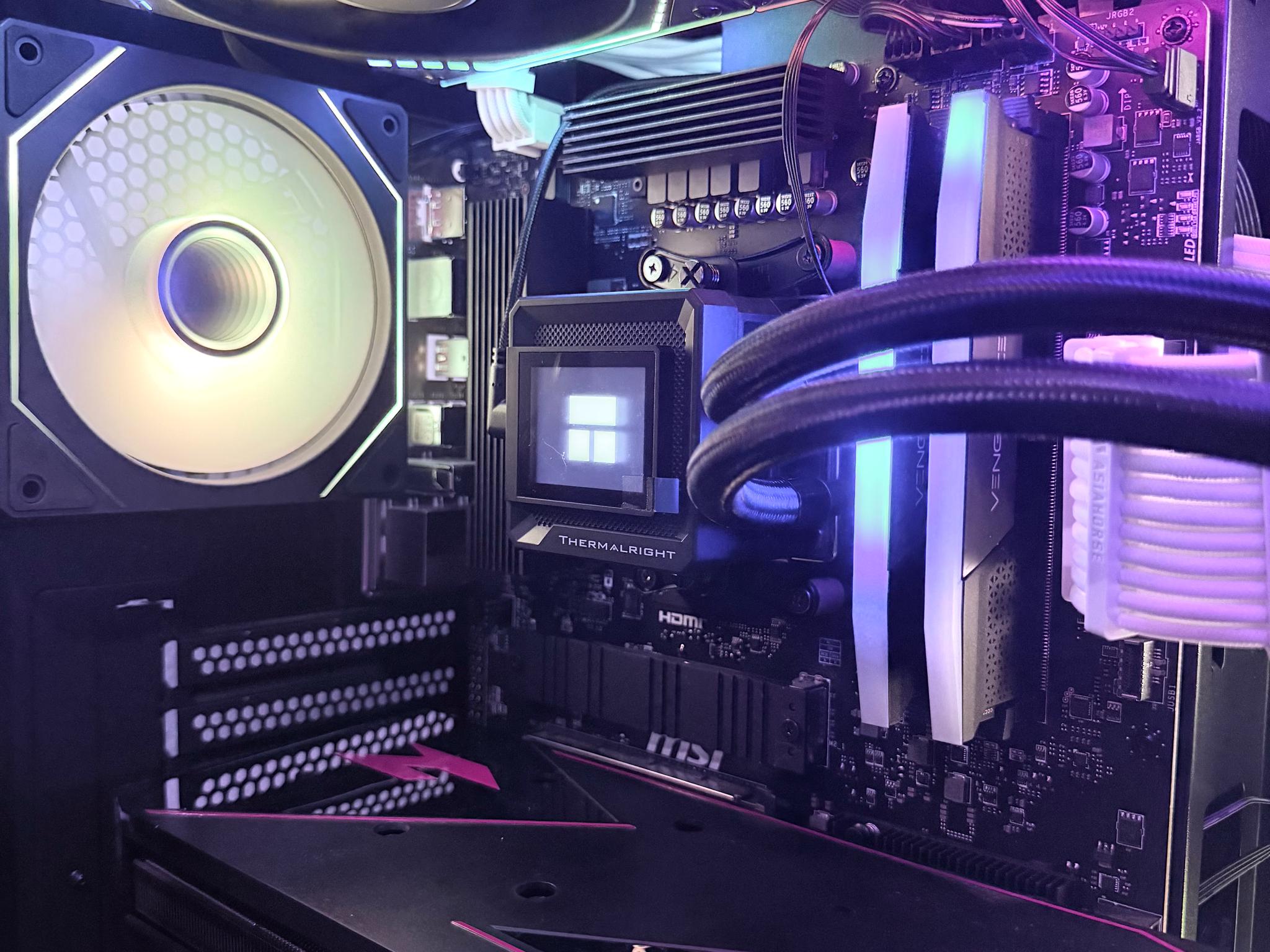 ⚫️"Midnight Halo"🌈| 4k Gaming | RX 7900GRE 16GB | Ryzen 5 7600X | 32GB 6400mt/s DDR5 | 2TB SSD+Dram