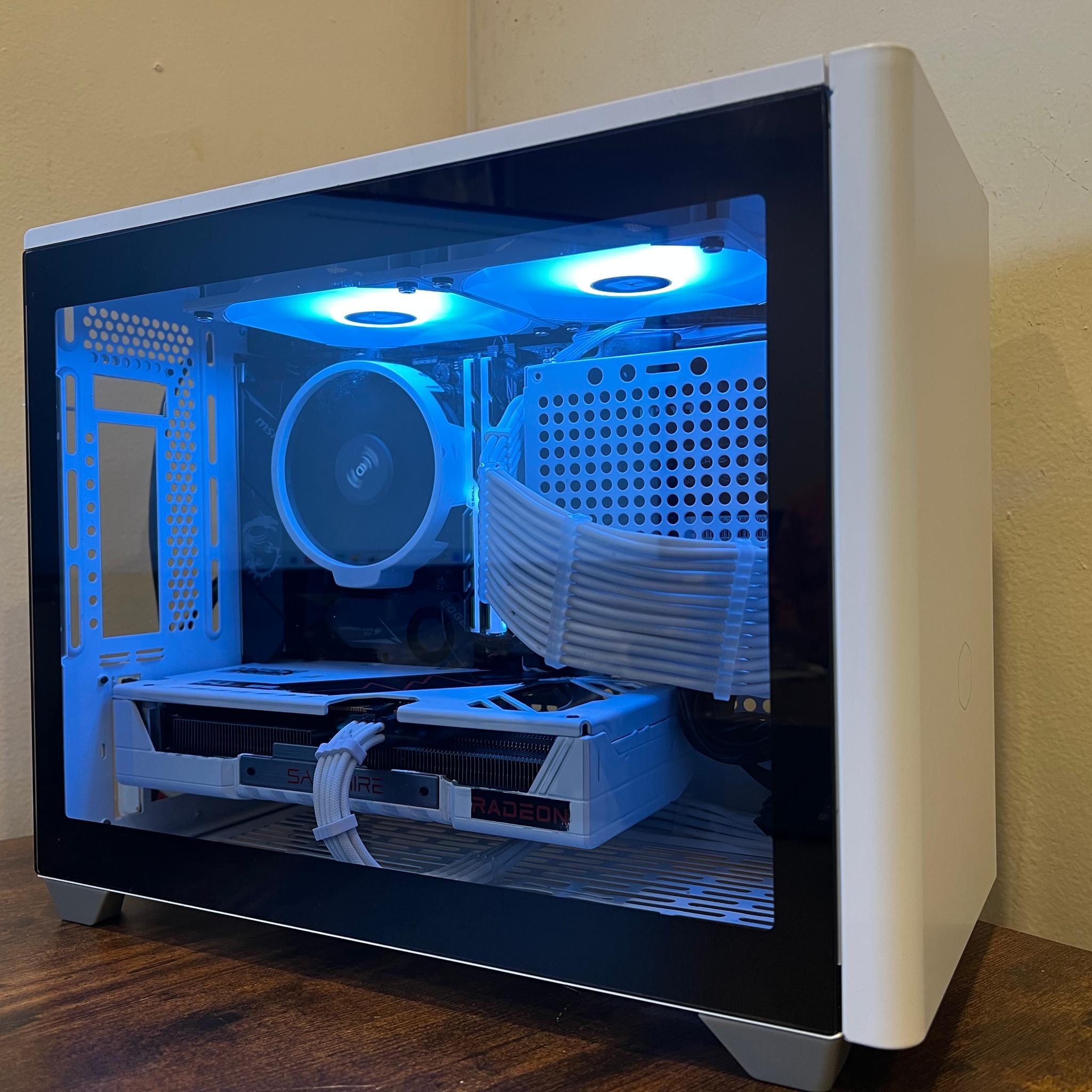 Mini-ITX| Rx 9060xt 16gb | Ryzen 5 5600x | 16gb ram | 1tb NVME | Wifi | Win11  | 1440p Gaming PC