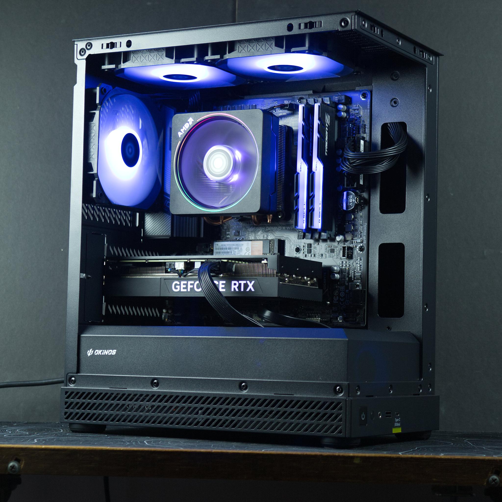 ⚡Ryzen 5 5600x / RTX 4060 Ti 8GB / 16GB RAM / 1TB SSD / Gaming PC