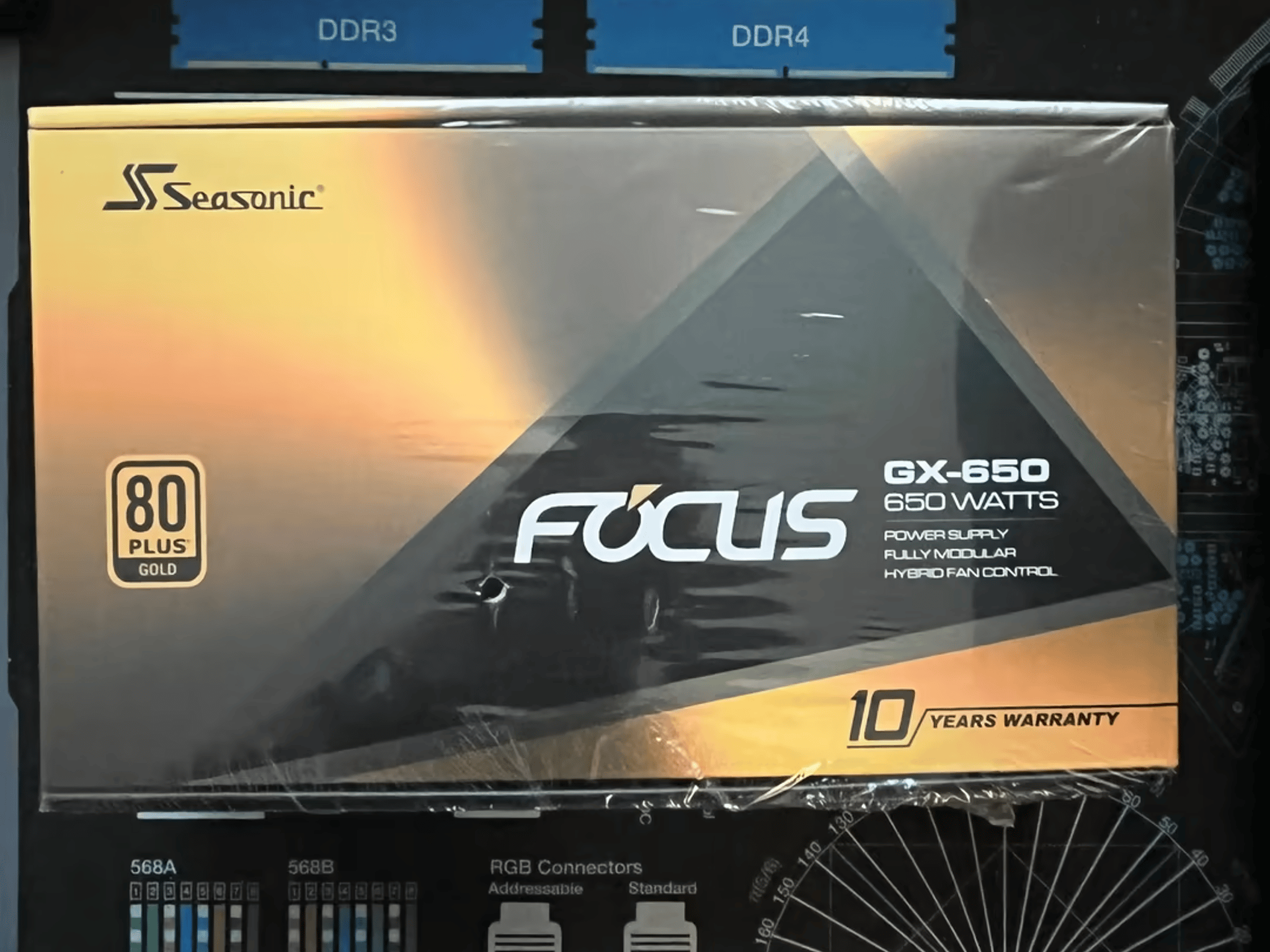 Seasonic GX-650 80+ Gold - NEW/Unused - Fully modular; 10 year warranty