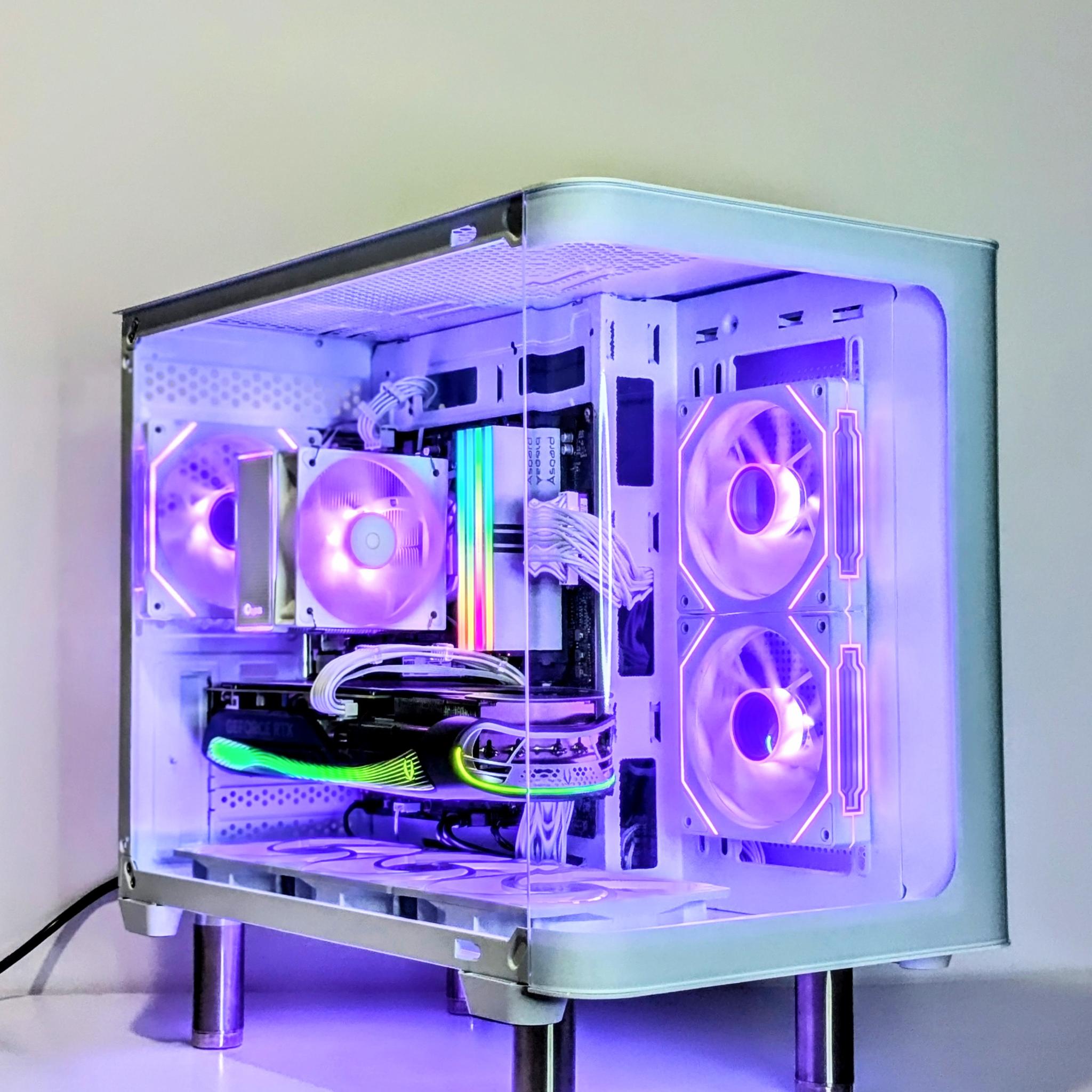 1440P/4K Gaming Beast🔥⚪|RTX 4070 TI|32GB RAM|Ryzen 9|2TB Storage|Wi-Fi+ BT| Windows 11
