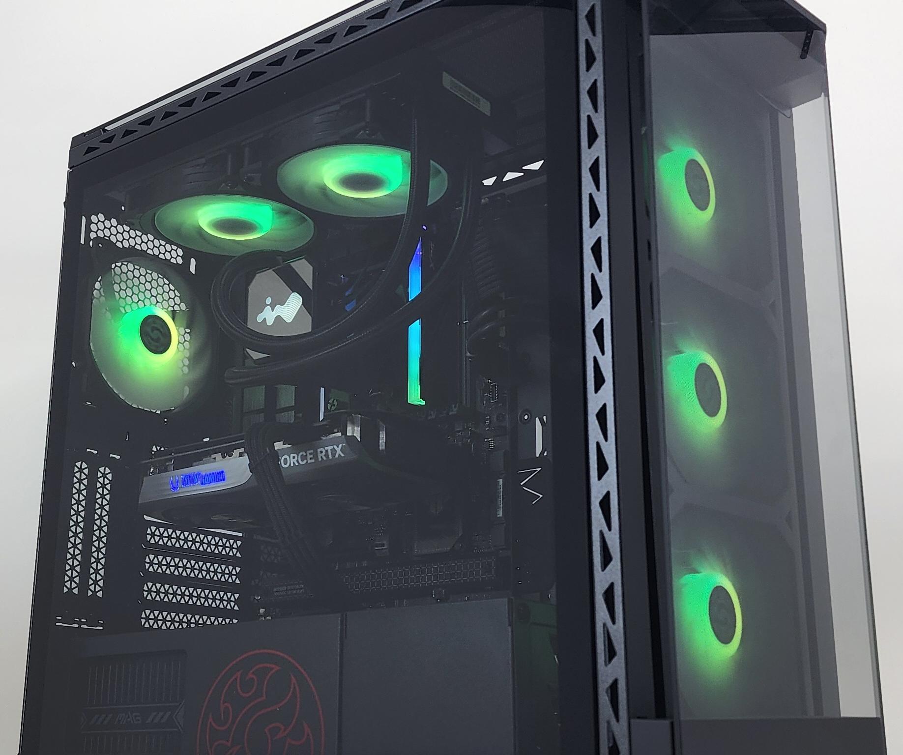 Gaming PC Ryzen 7 7700X 16GB RAM 1TB SSD RTX 4060 Ti 16GB Windows 11 Computer