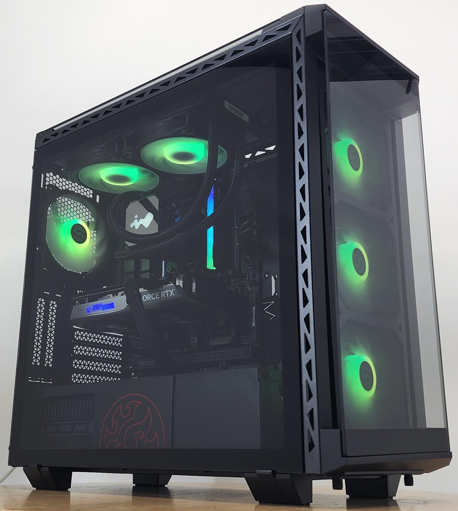 Gaming PC Ryzen 7 7700X 16GB RAM 1TB SSD RTX 4060 Ti 16GB Windows 11 Computer