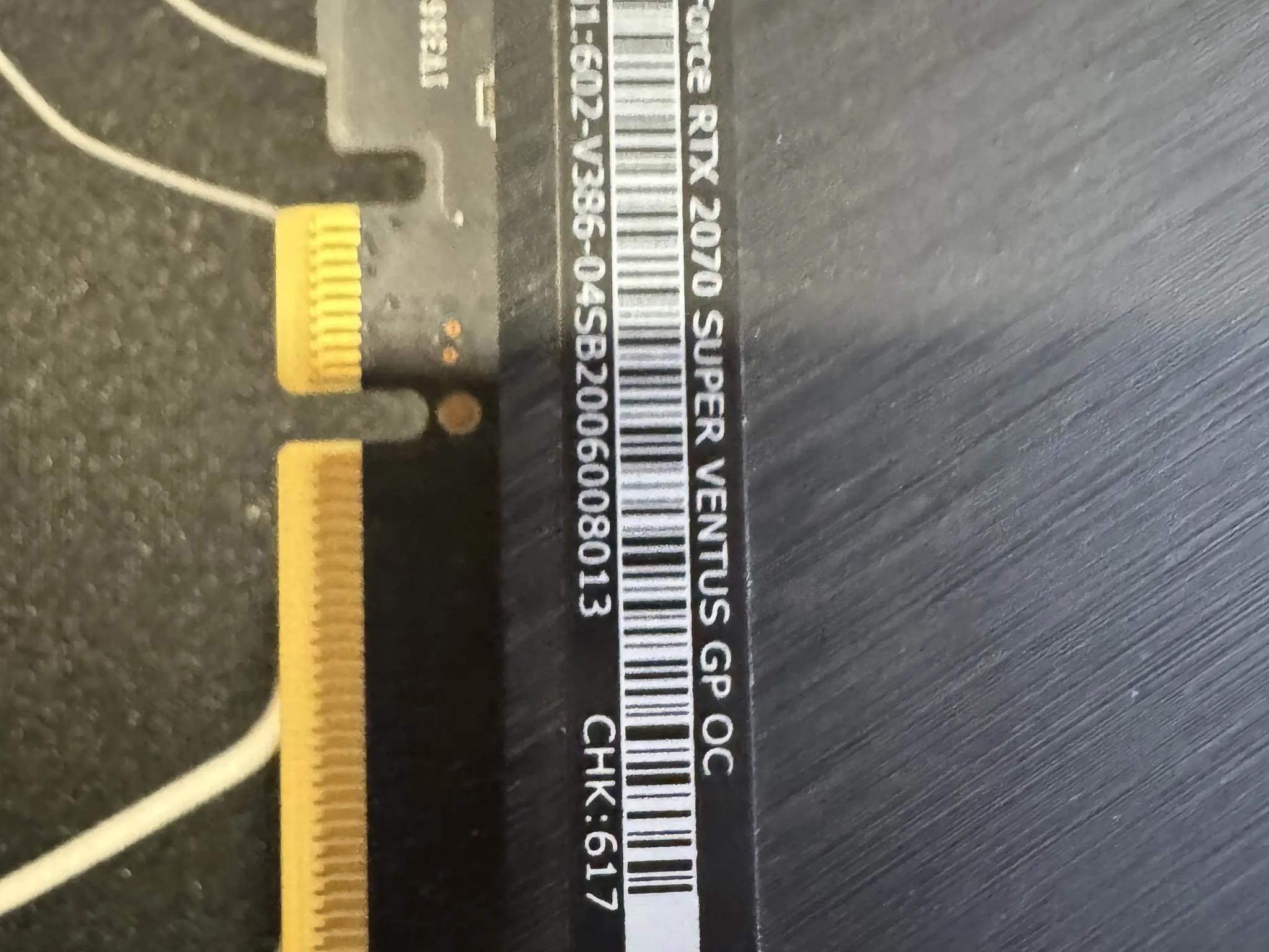 MSI GeForce RTX 2070 SUPER VENTUS GP OC 8GB Video Card